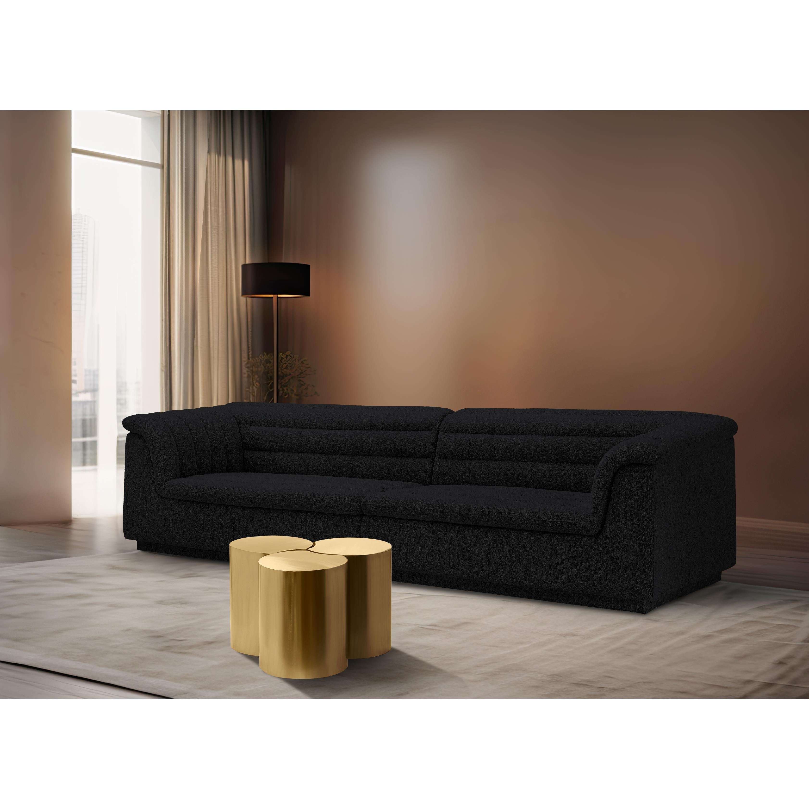 Meridian Dimple Gold Coffee Table