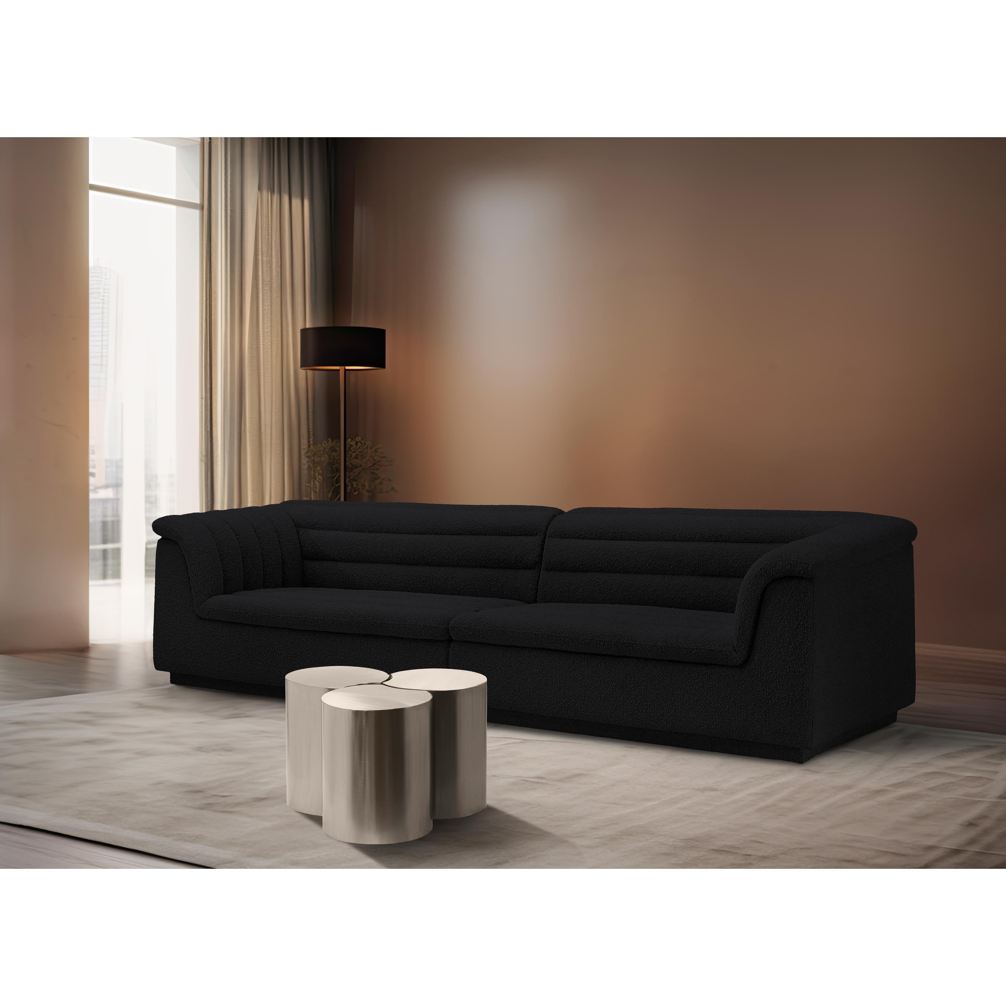 Meridian Dimple Silver Coffee Table
