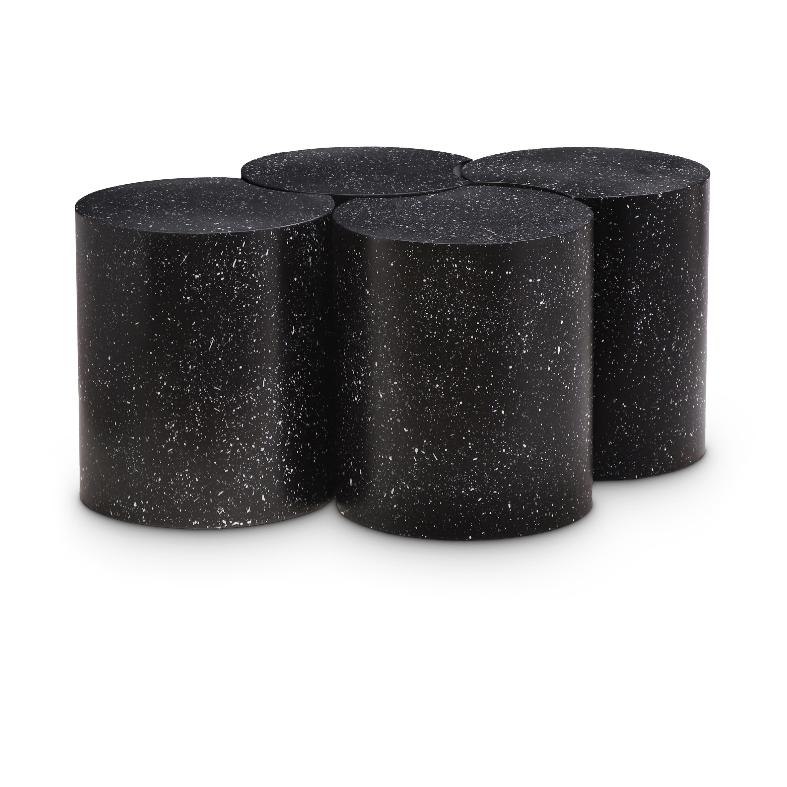 Meridian Dimple Black Coffee Table