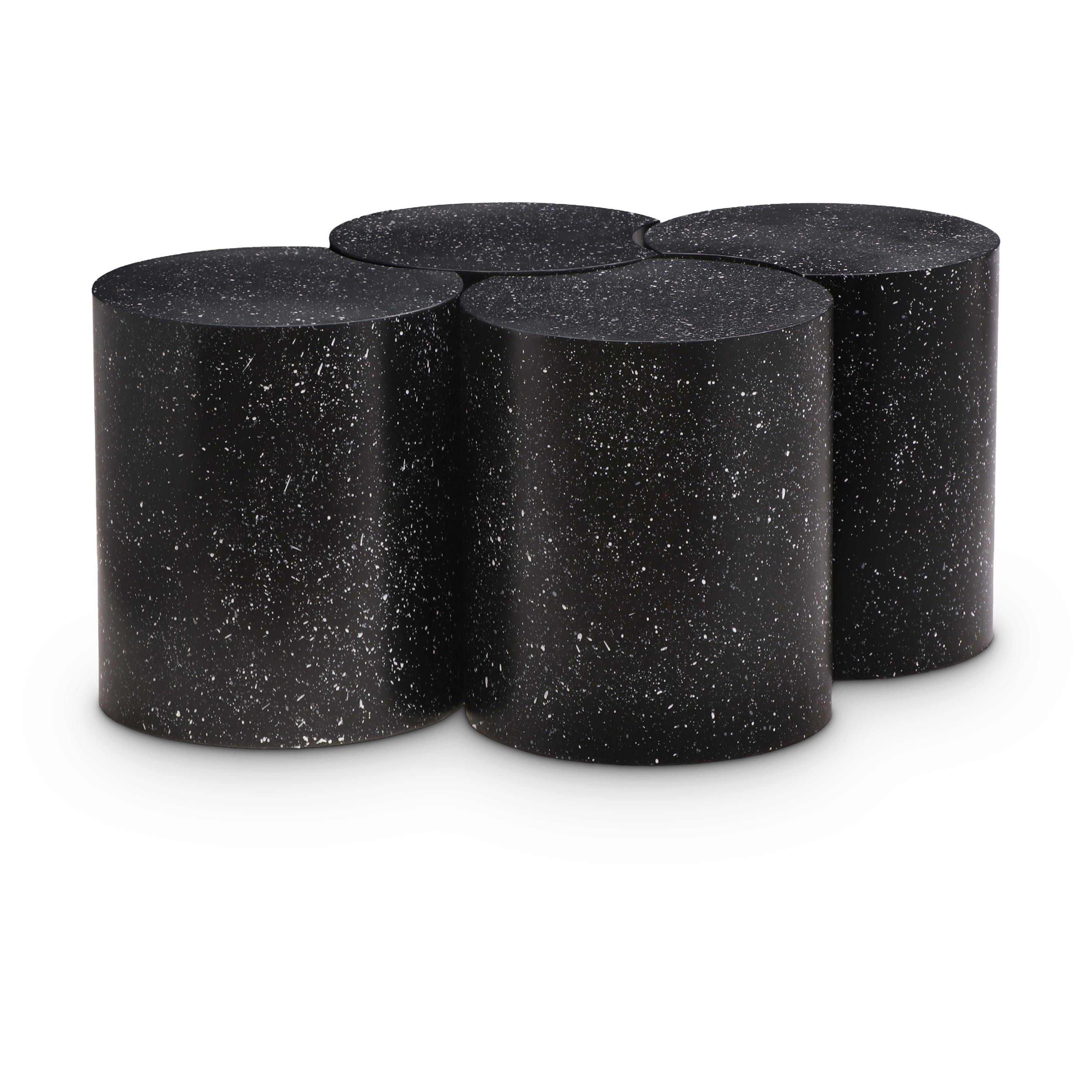 Meridian Dimple Black Coffee Table