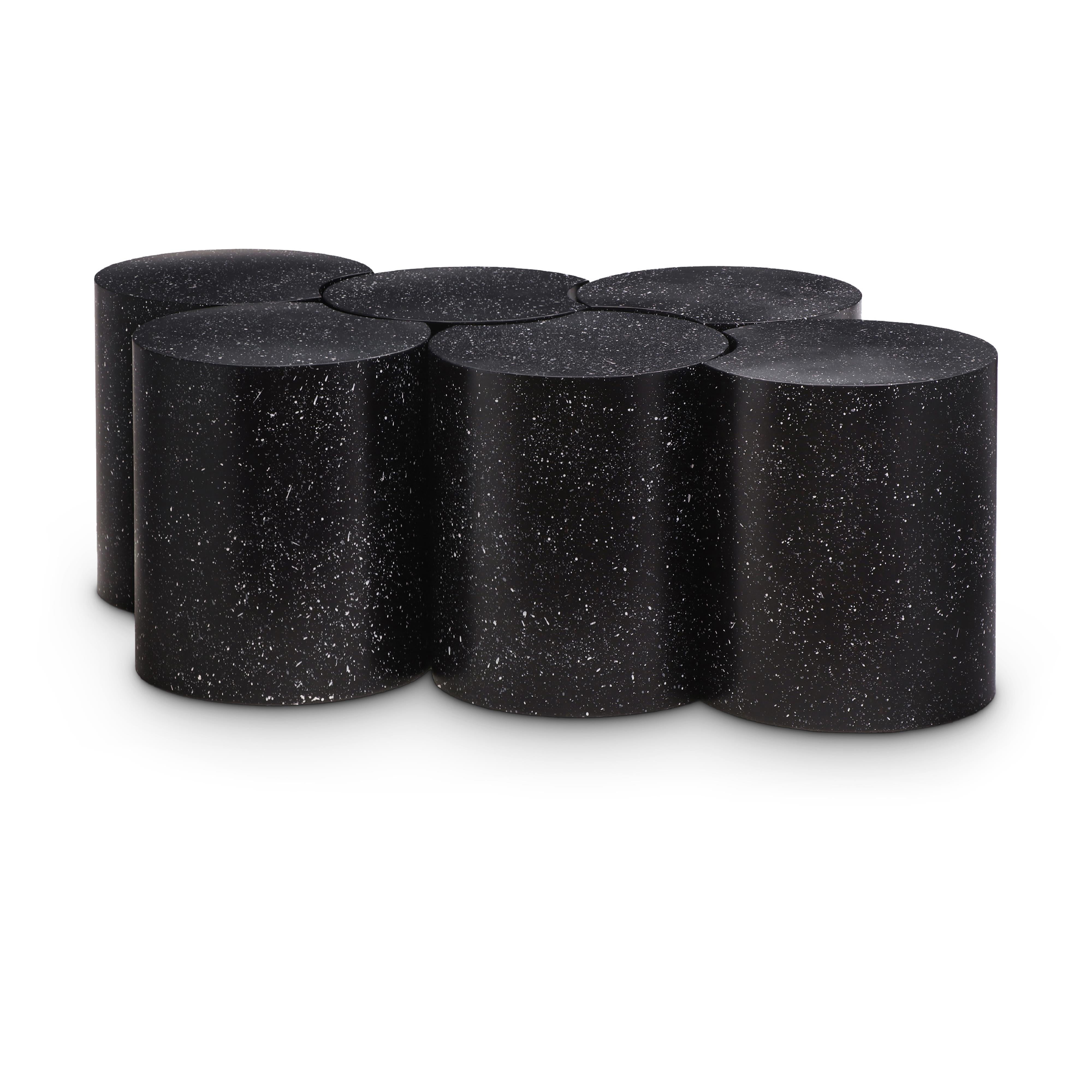 Meridian Dimple Black Coffee Table