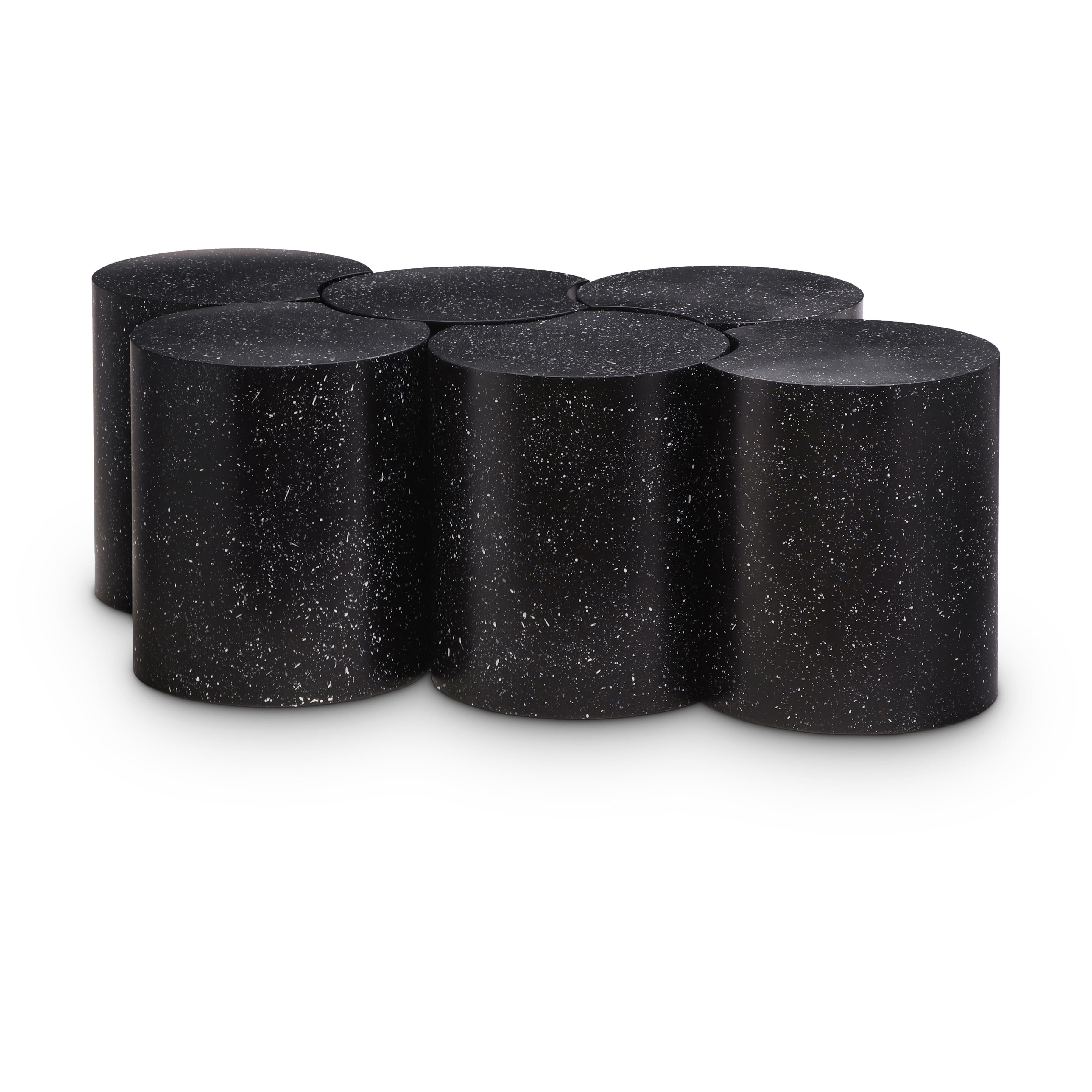 Meridian Dimple Black Coffee Table
