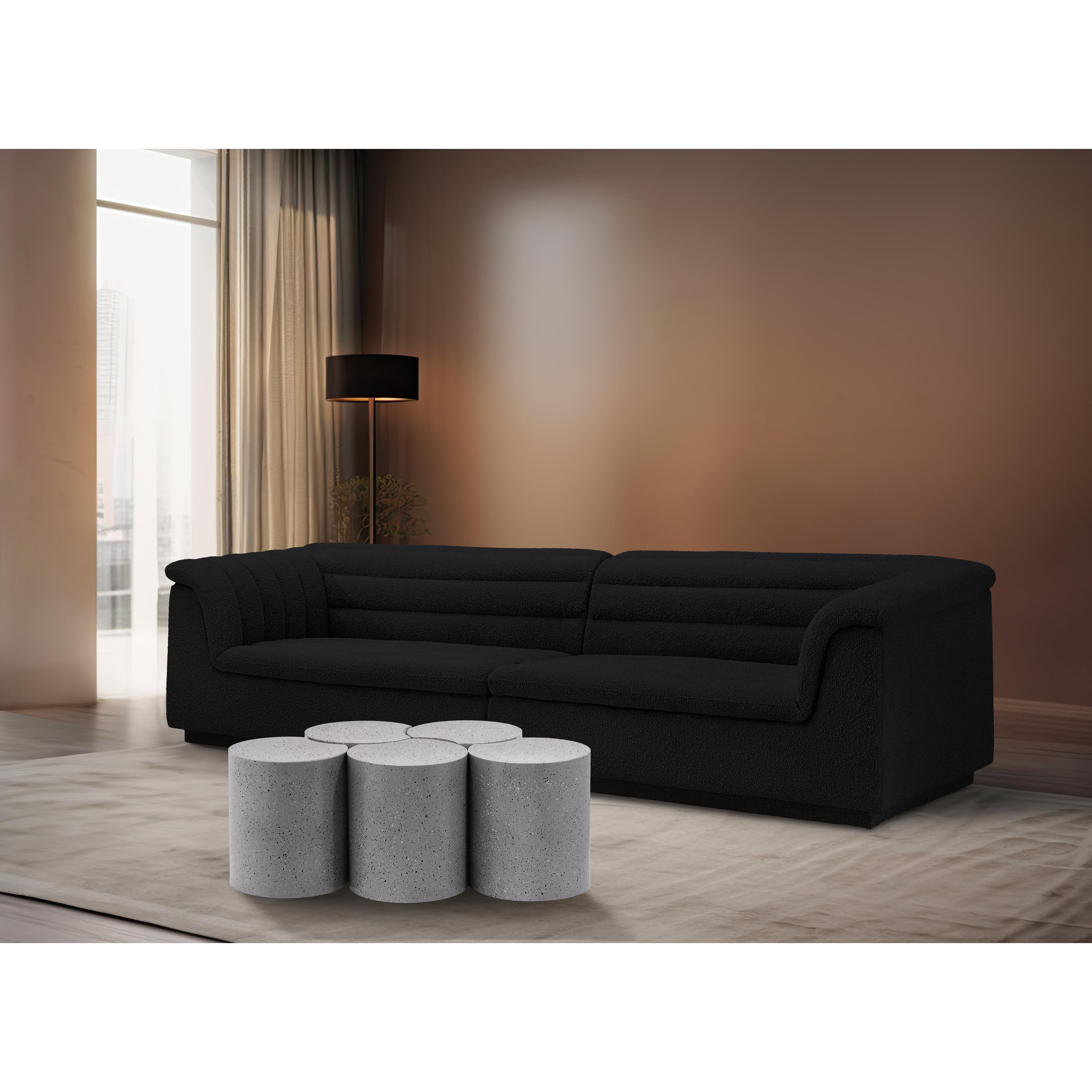 Meridian Dimple White Coffee Table