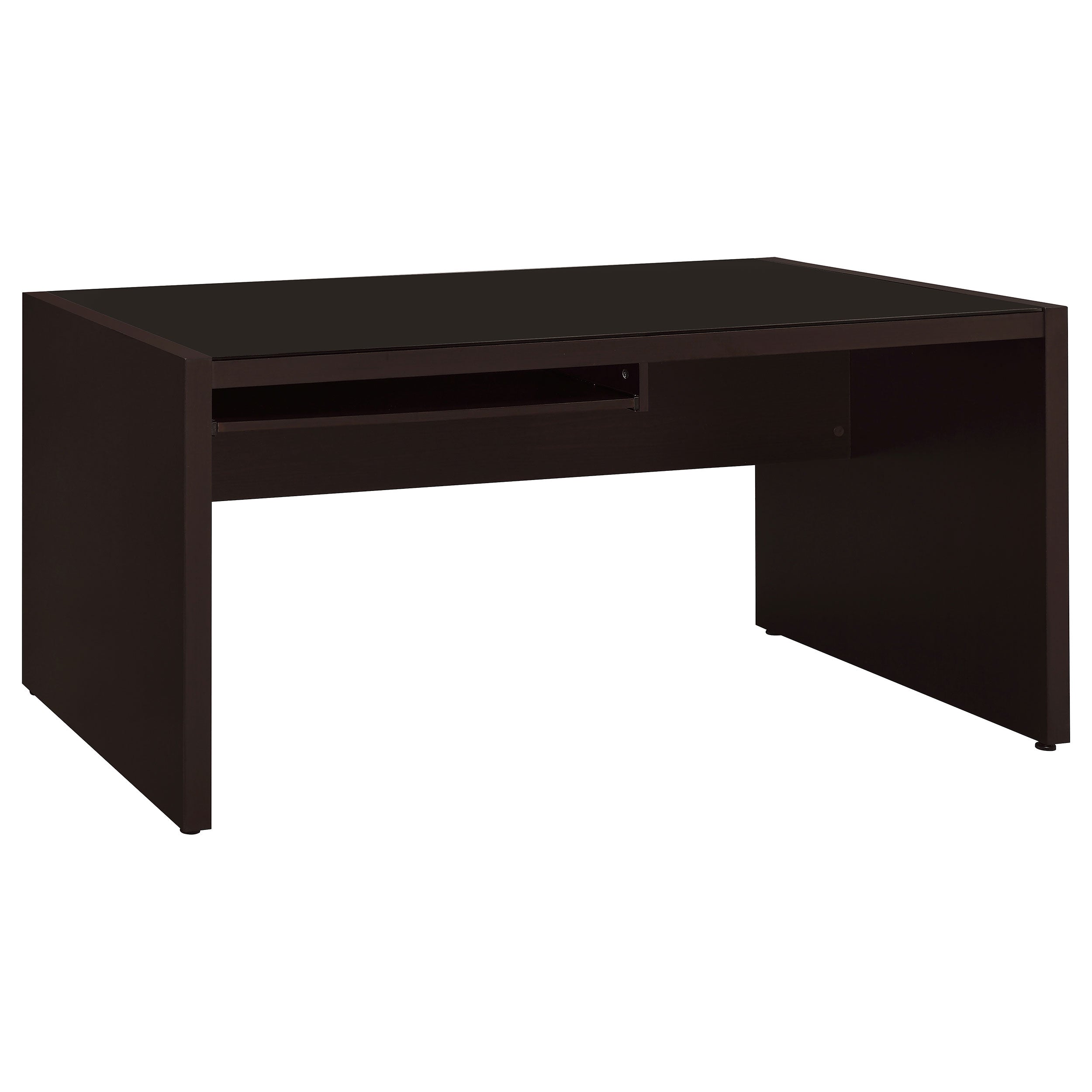 Skeena 35-inch Home Office Mobile Return Desk Cappuccino