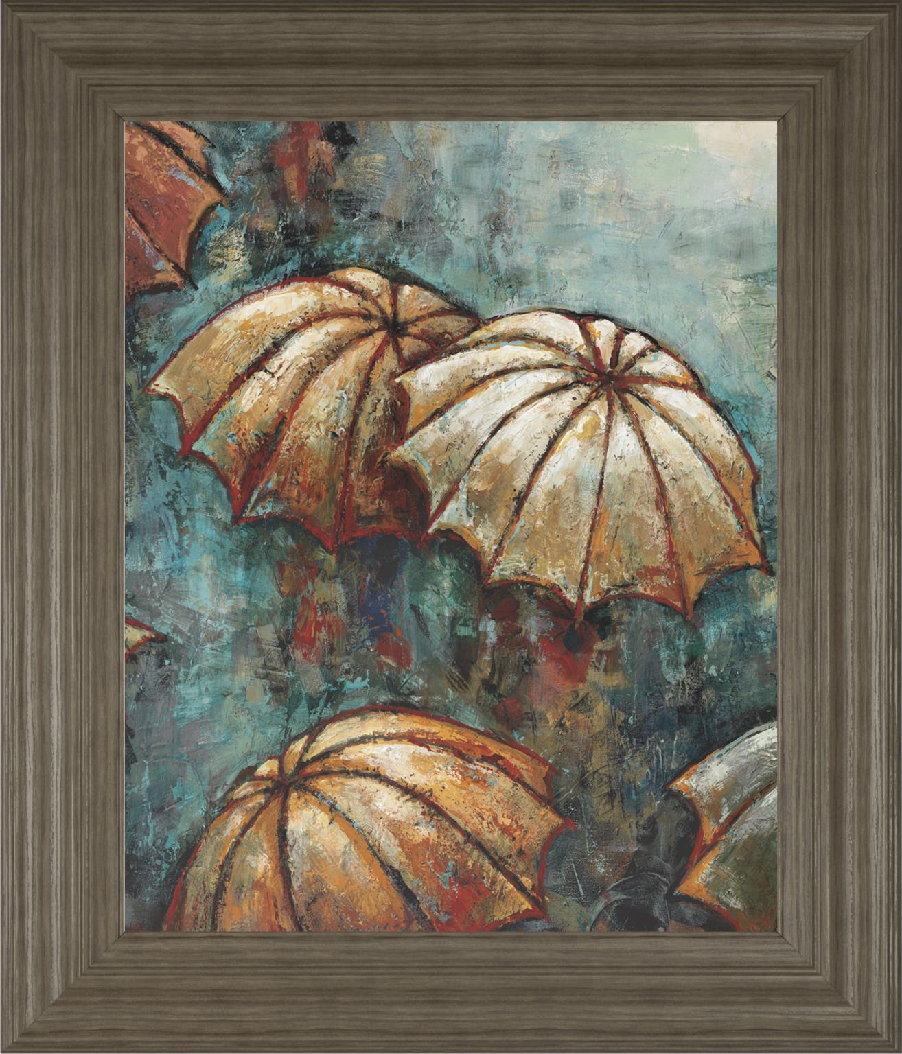 Umbrellas By Heath 22X26 Framed Print