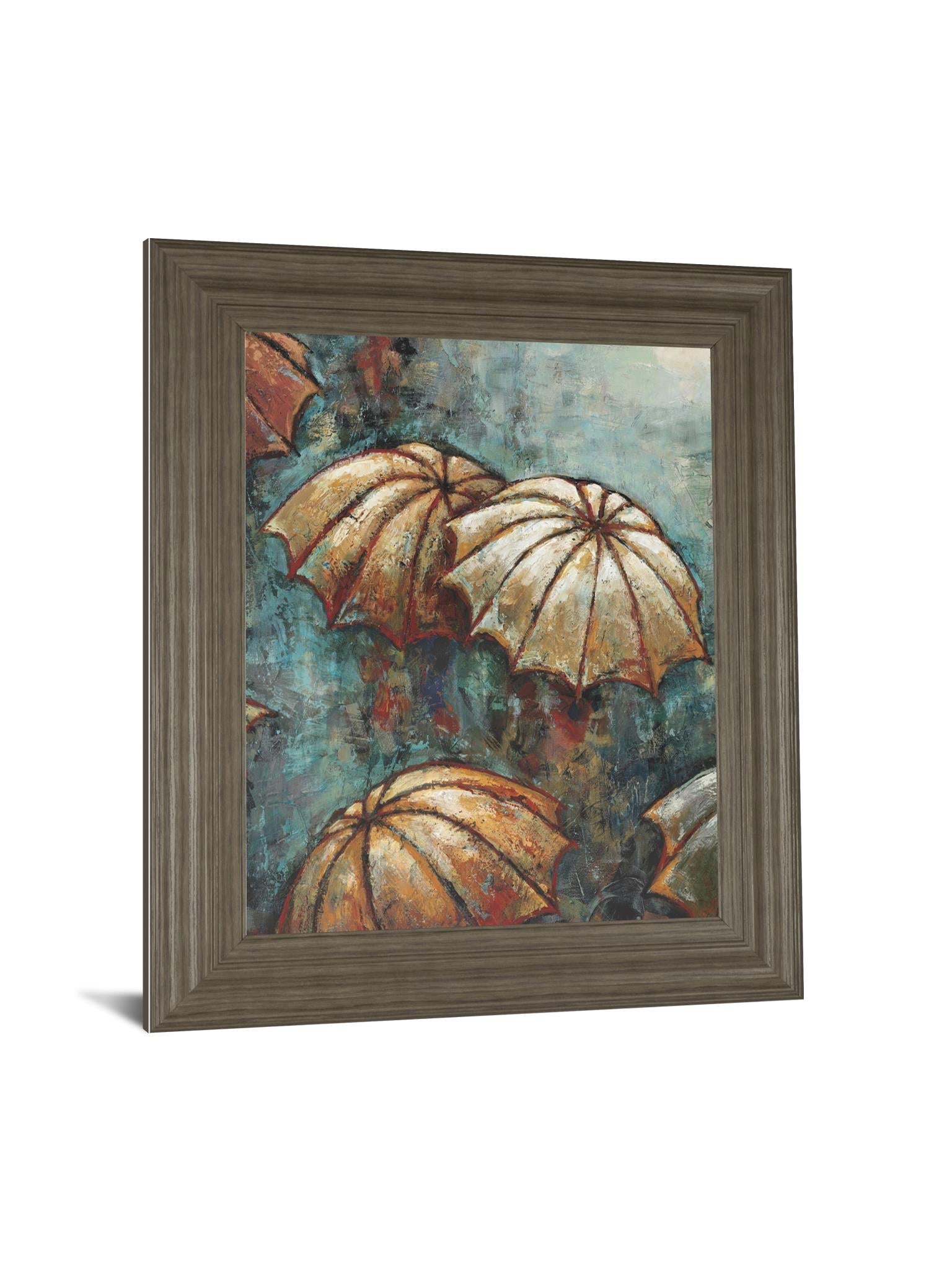 Umbrellas By Heath 22X26 Framed Print