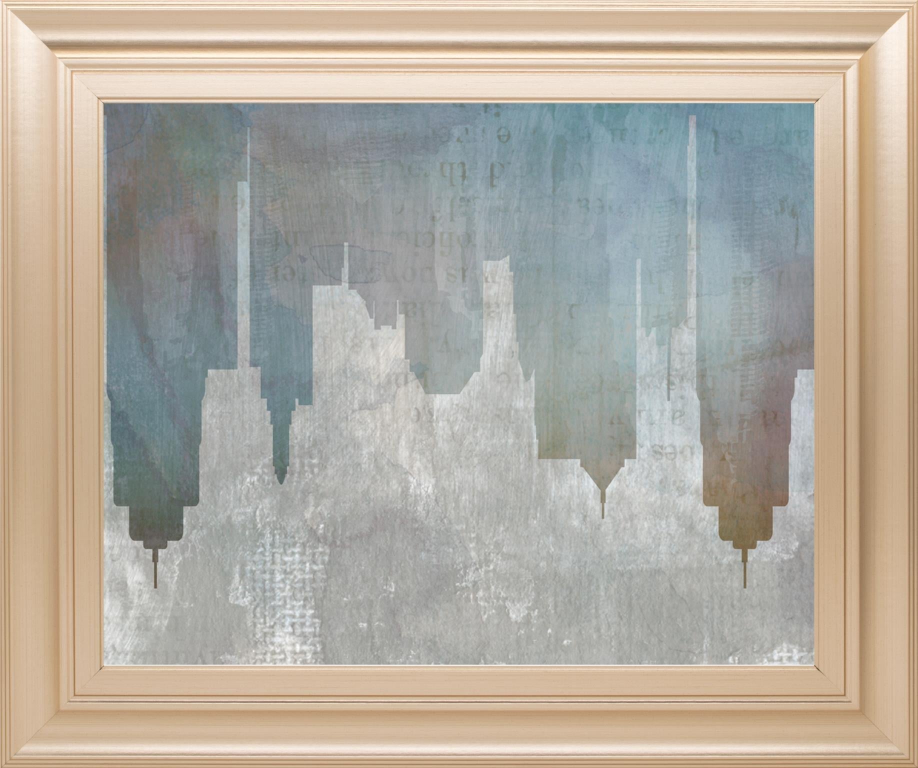 Urban Reflections By Louis Dunca-He 22X26 Framed Print