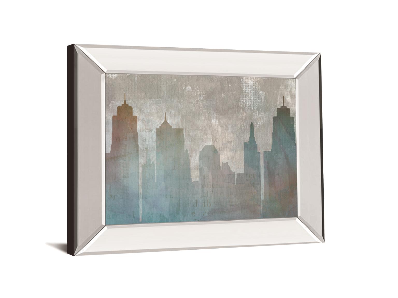 Urban Reflections By Louis Dunca-He 22X26 Mirror Frame Print