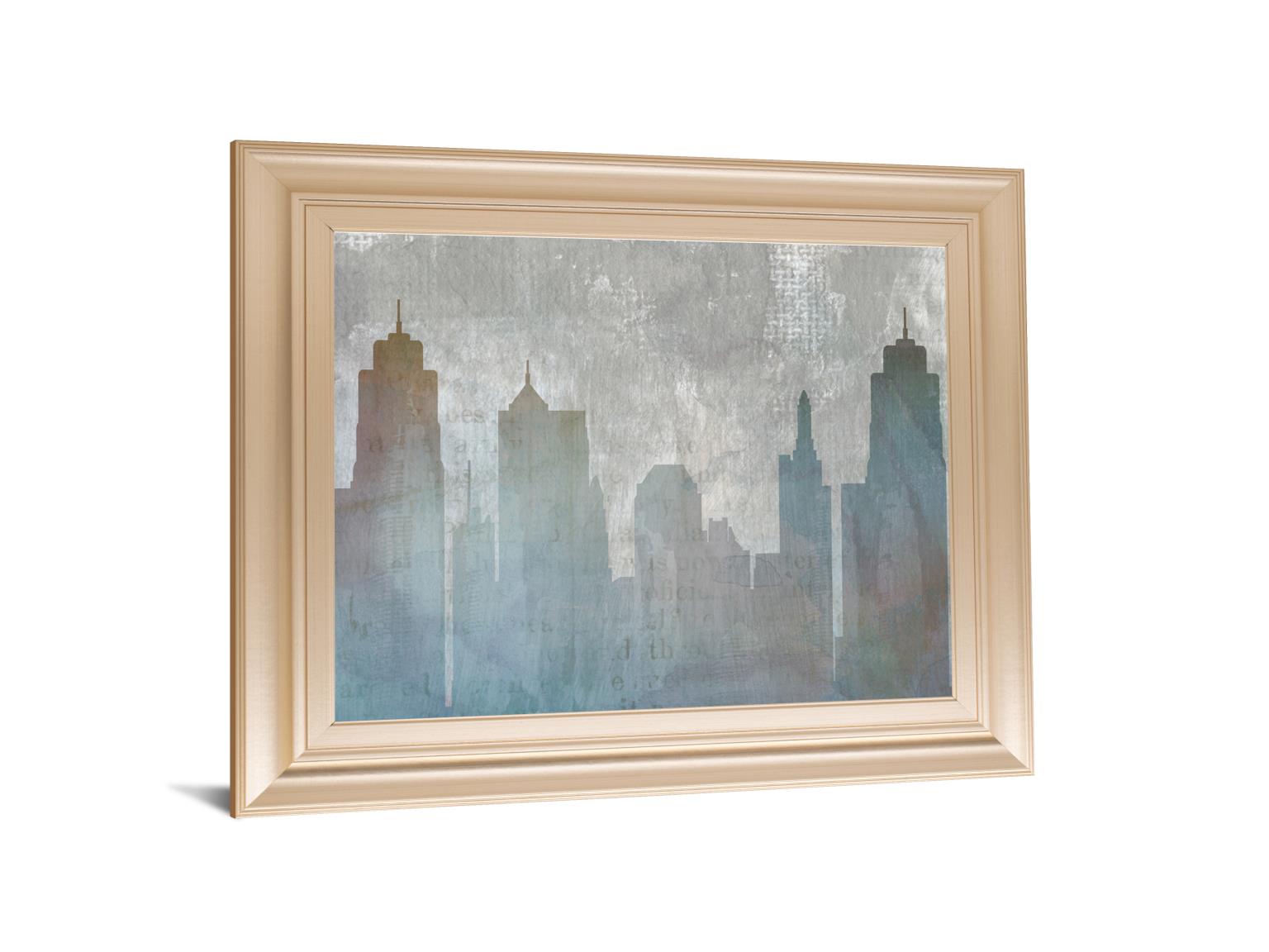 Urban Reflections By Louis Dunca-He 22X26 Framed Print