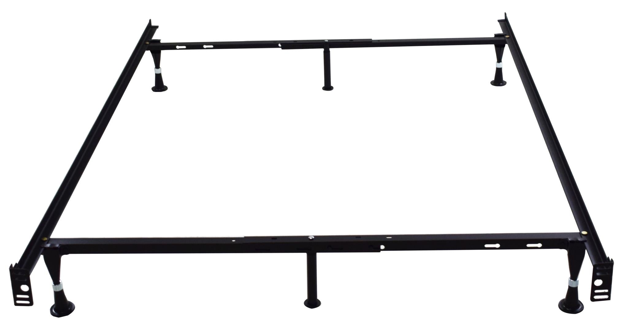 Metal Frame: Twin - Full - Queen/King/Cal King Bed Frame W/Glides