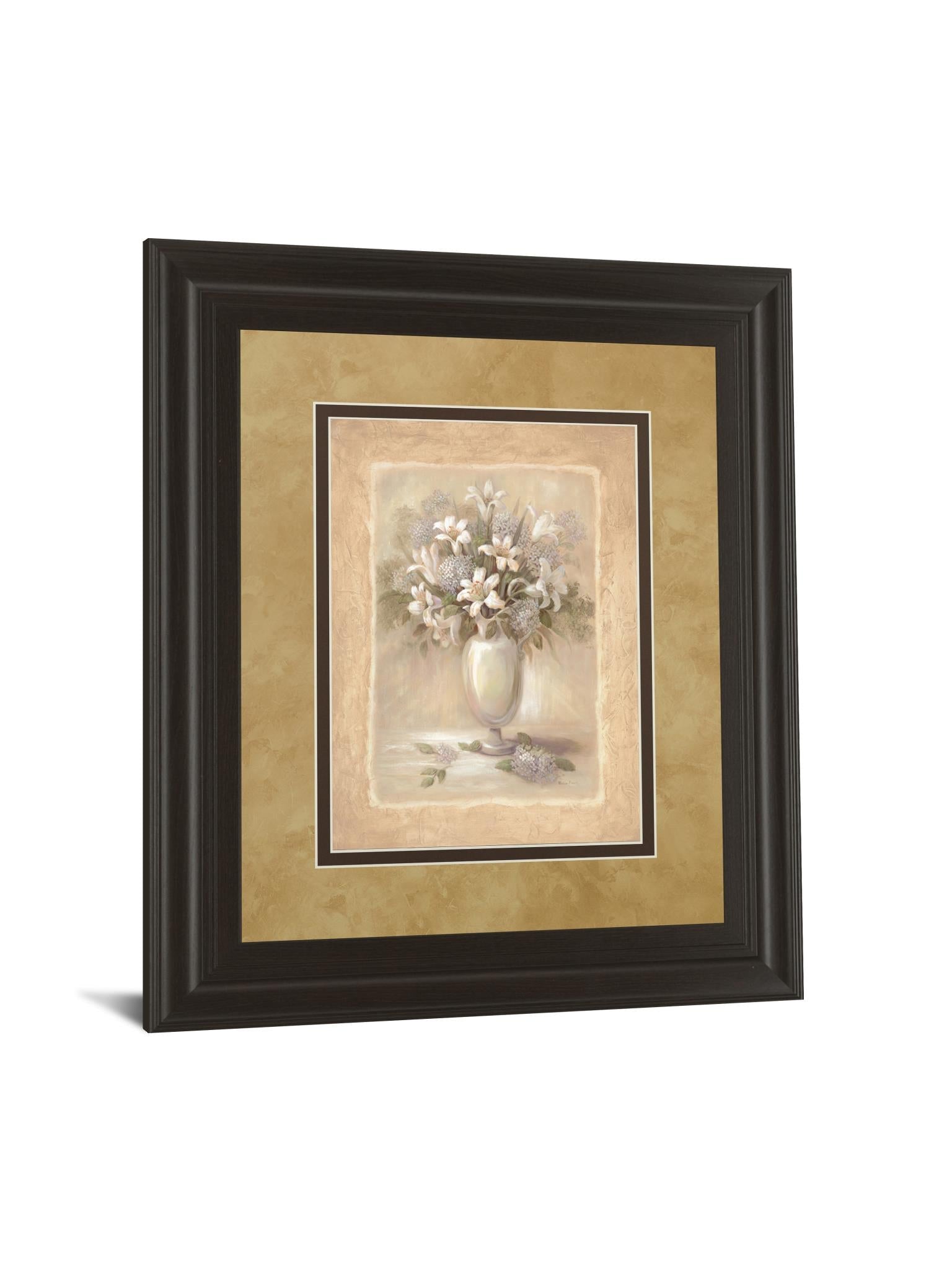 White Bounty Ii By Vivian Flasch 34X40 Framed Print