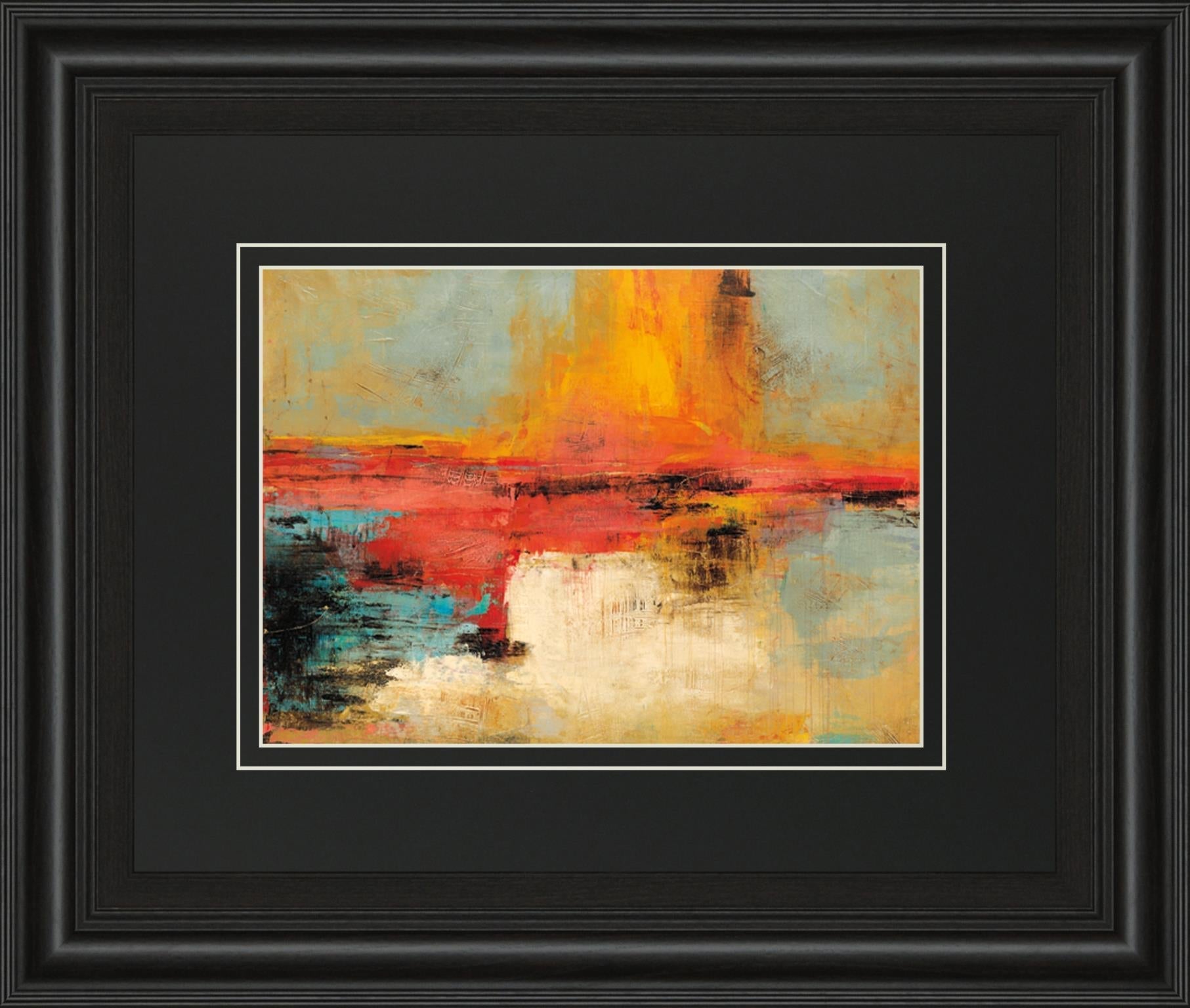 Acertijo By Santos Villareal 34X40 Framed Print