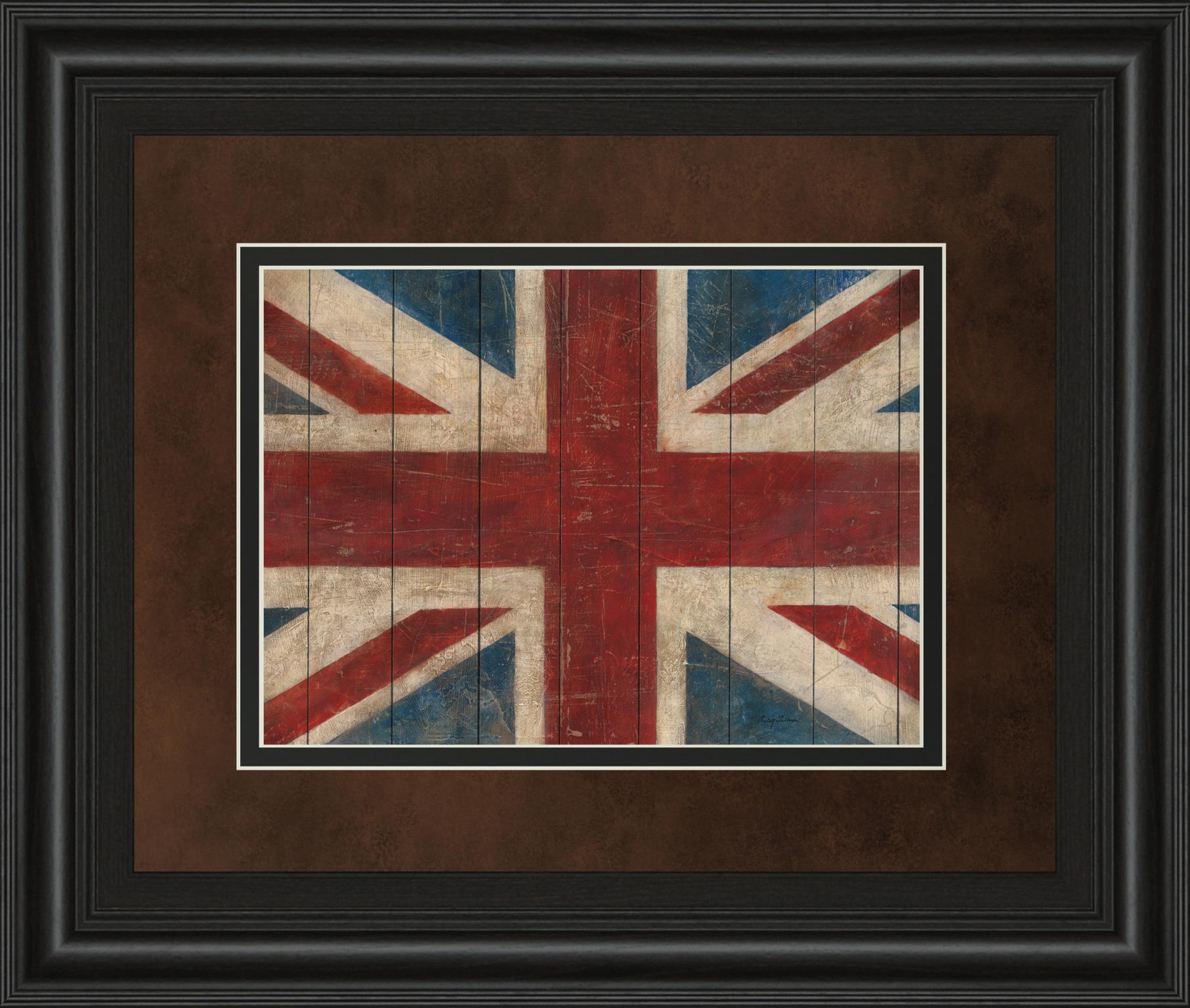 Union Jack By Avery Tillman 34X40 Framed Print