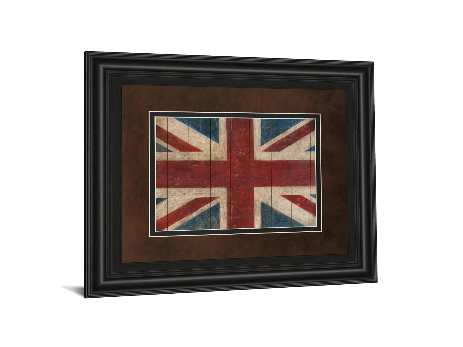 Union Jack By Avery Tillman 34X40 Framed Print