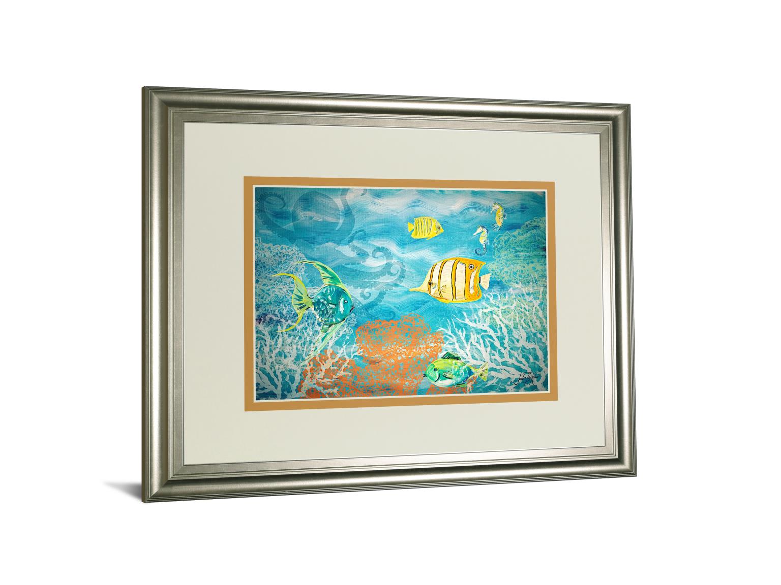 Under The Sea By Julie Derice 34X40 Framed Print