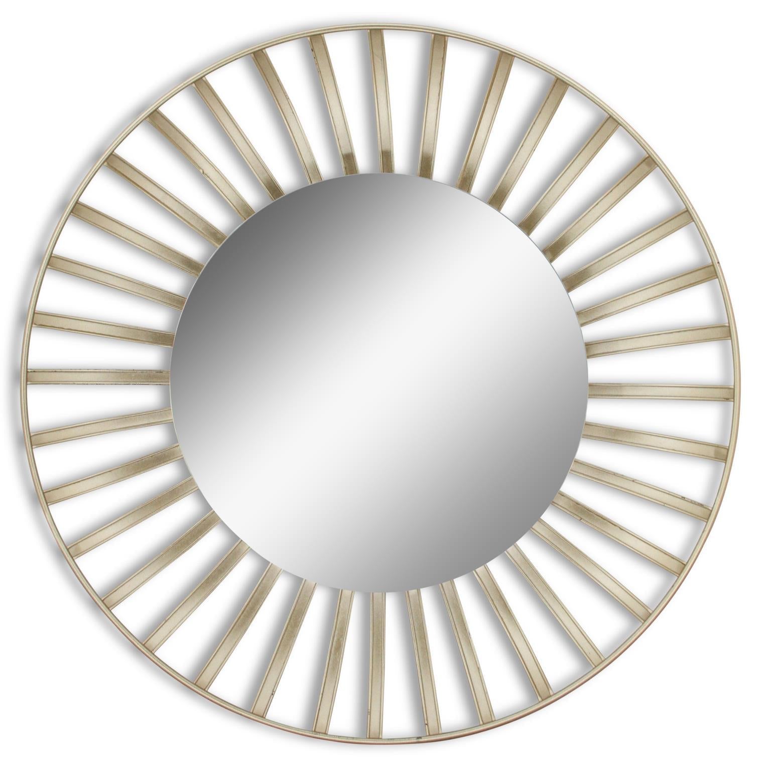 Metal Wall Mirror Mixed Media
