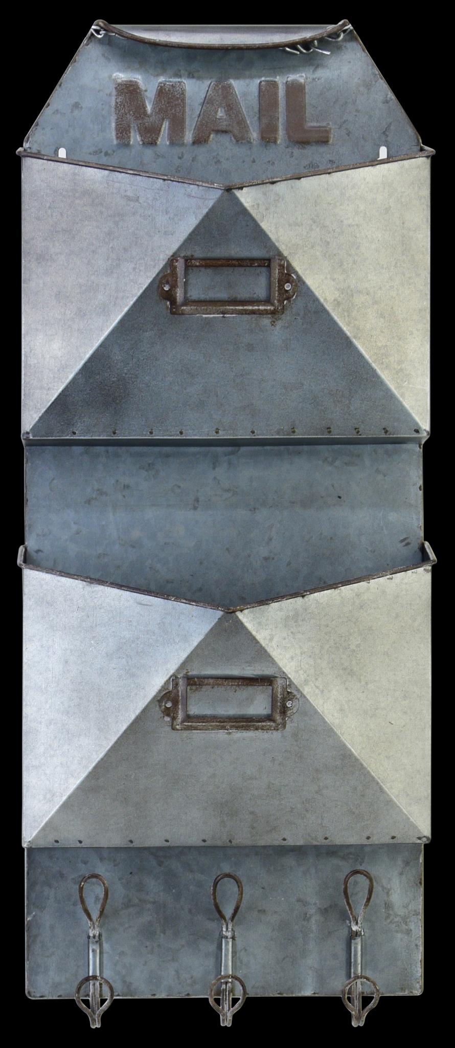 Metal Wall Rack Mixed Media