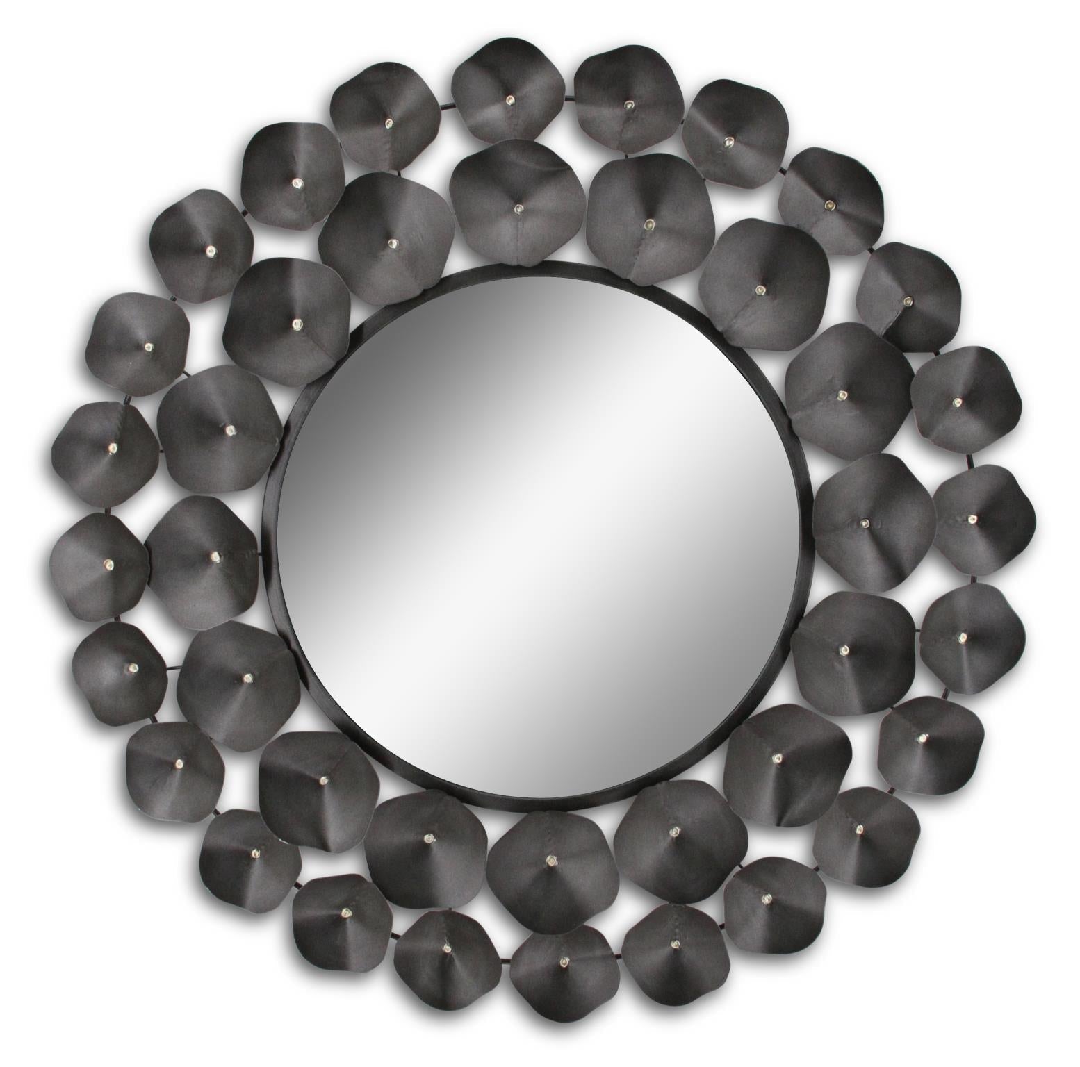 Metal Wall Mirror Mixed Media