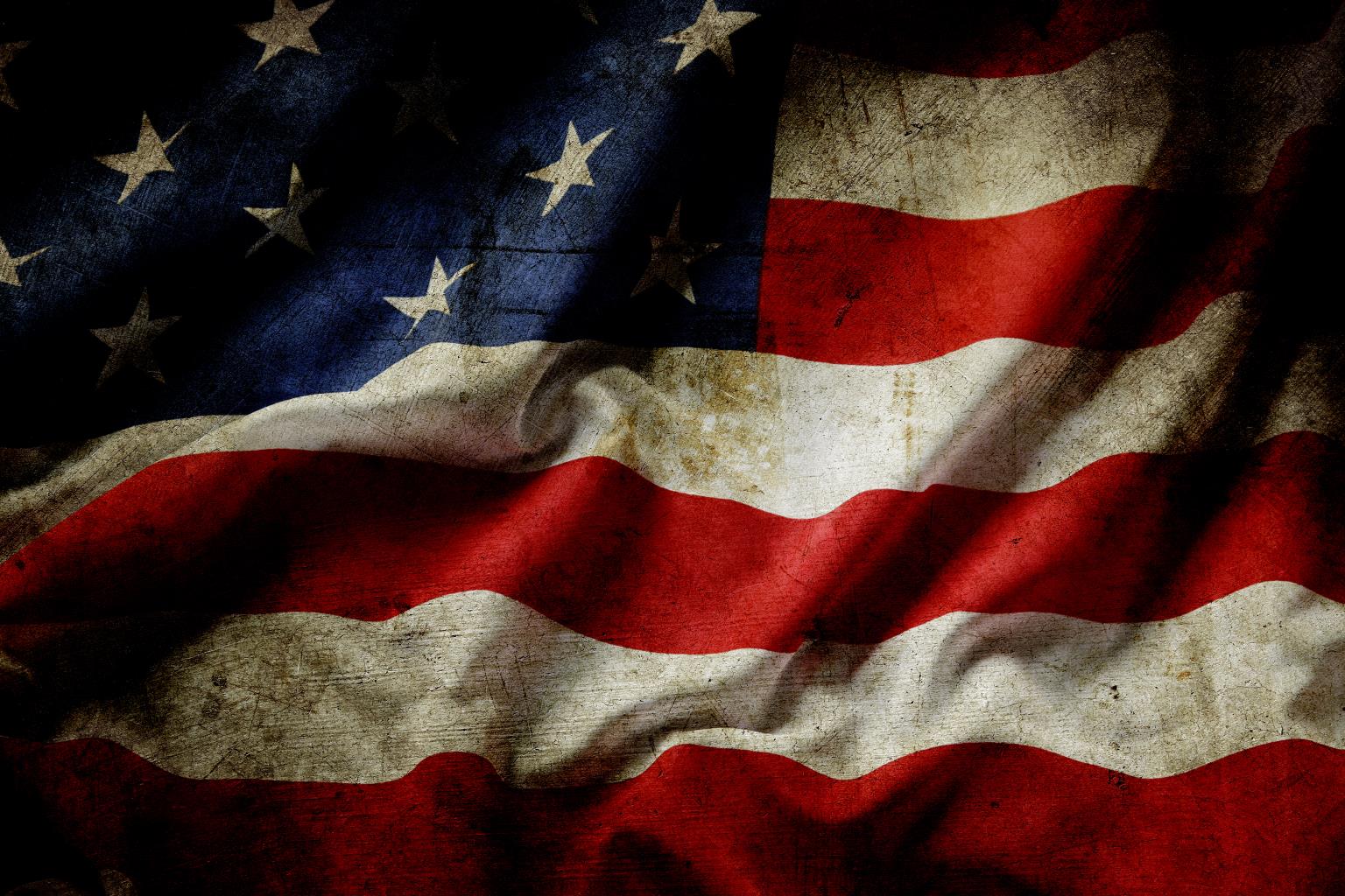 American Flag (Small) Giclee Canvas