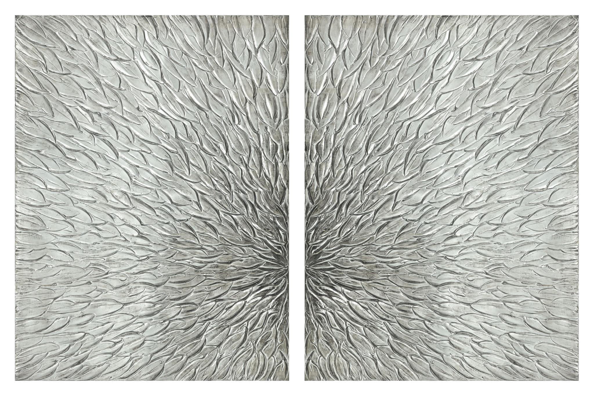 Hand Painted Textured Canvas Curated Canvas