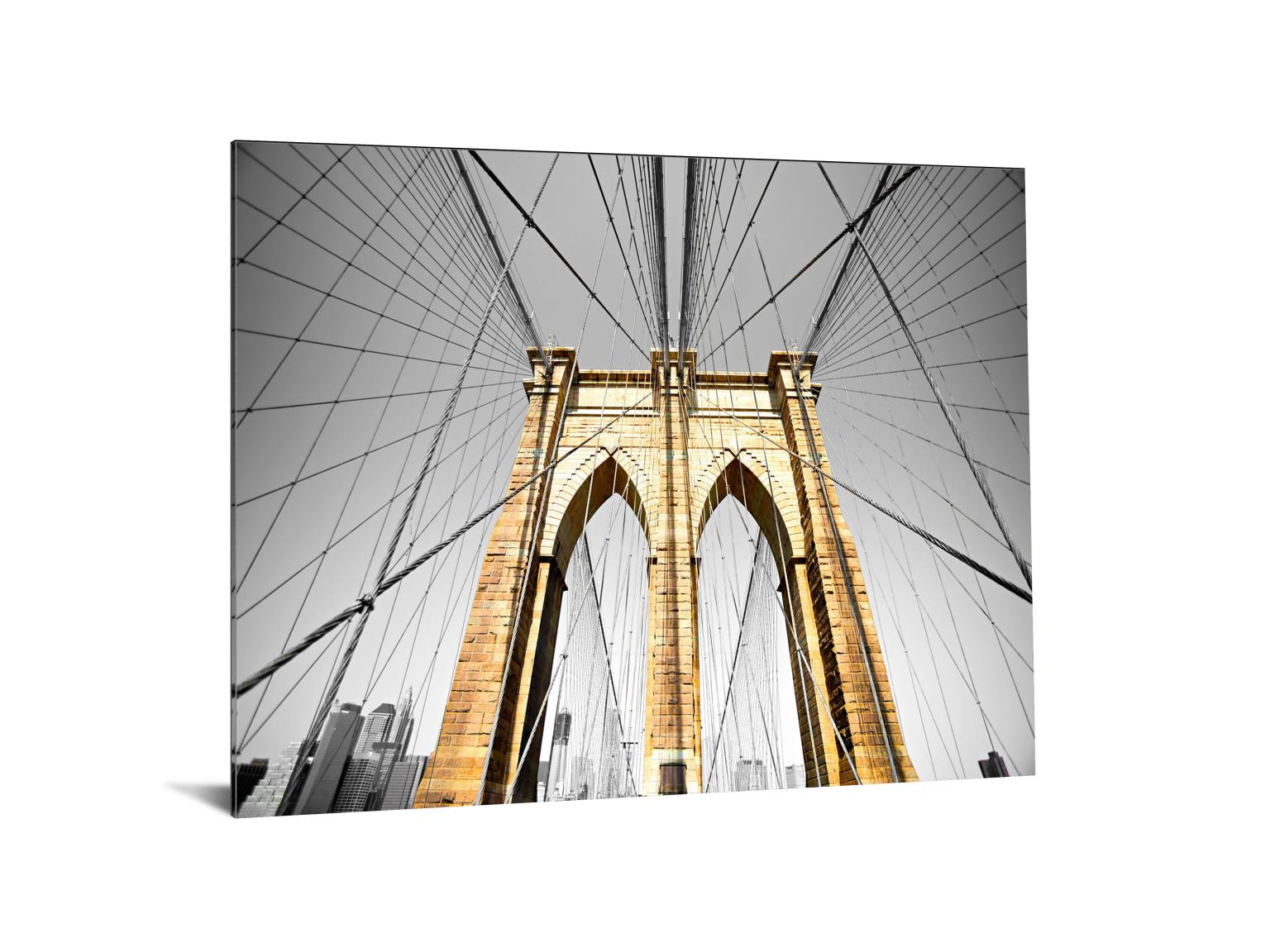 Temp Glass W/Foil - Brooklyn Bridge Tempered Glass
