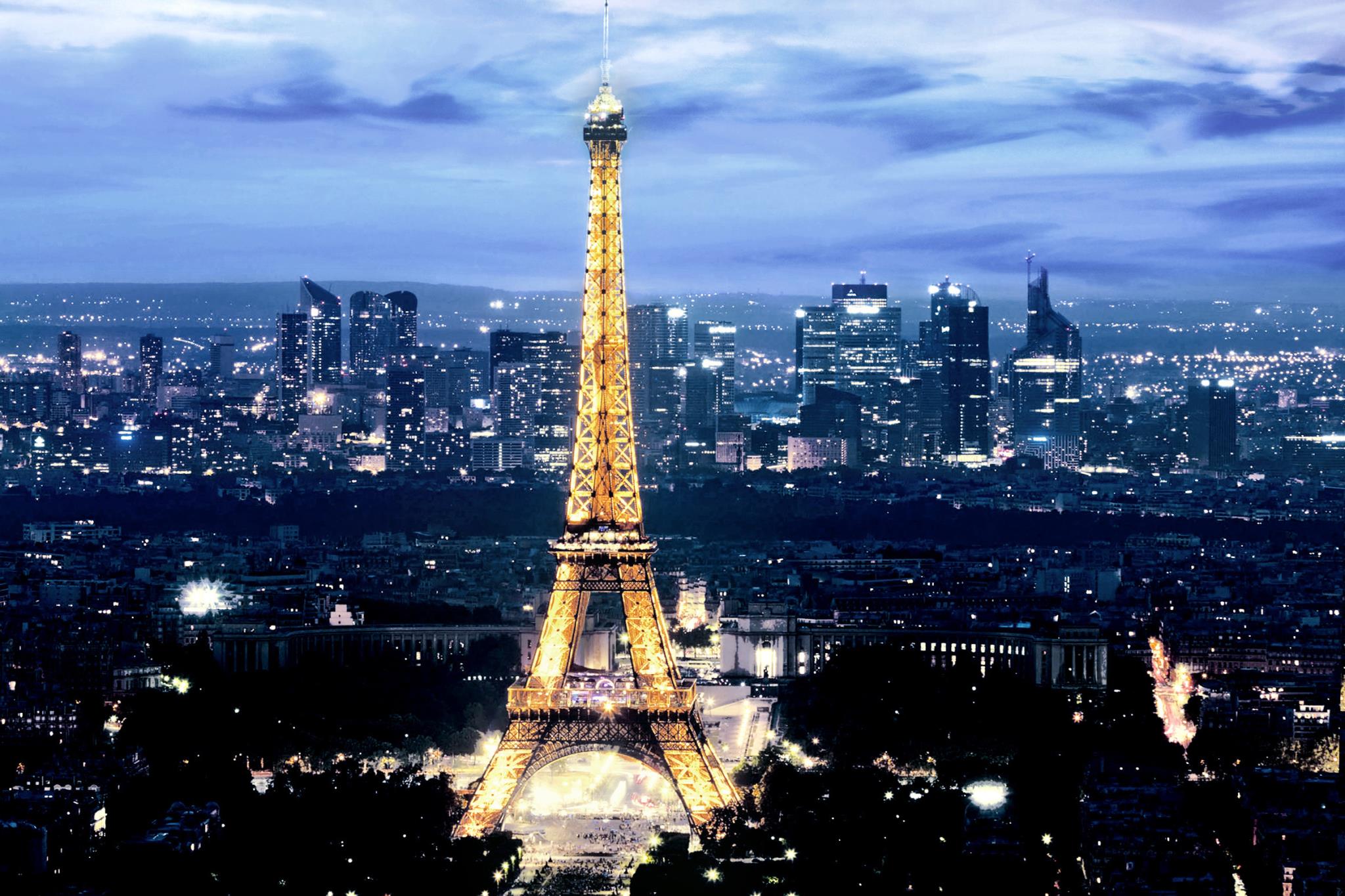 Temp Glass W/Foil - Eiffel Tower 2 Tempered Glass
