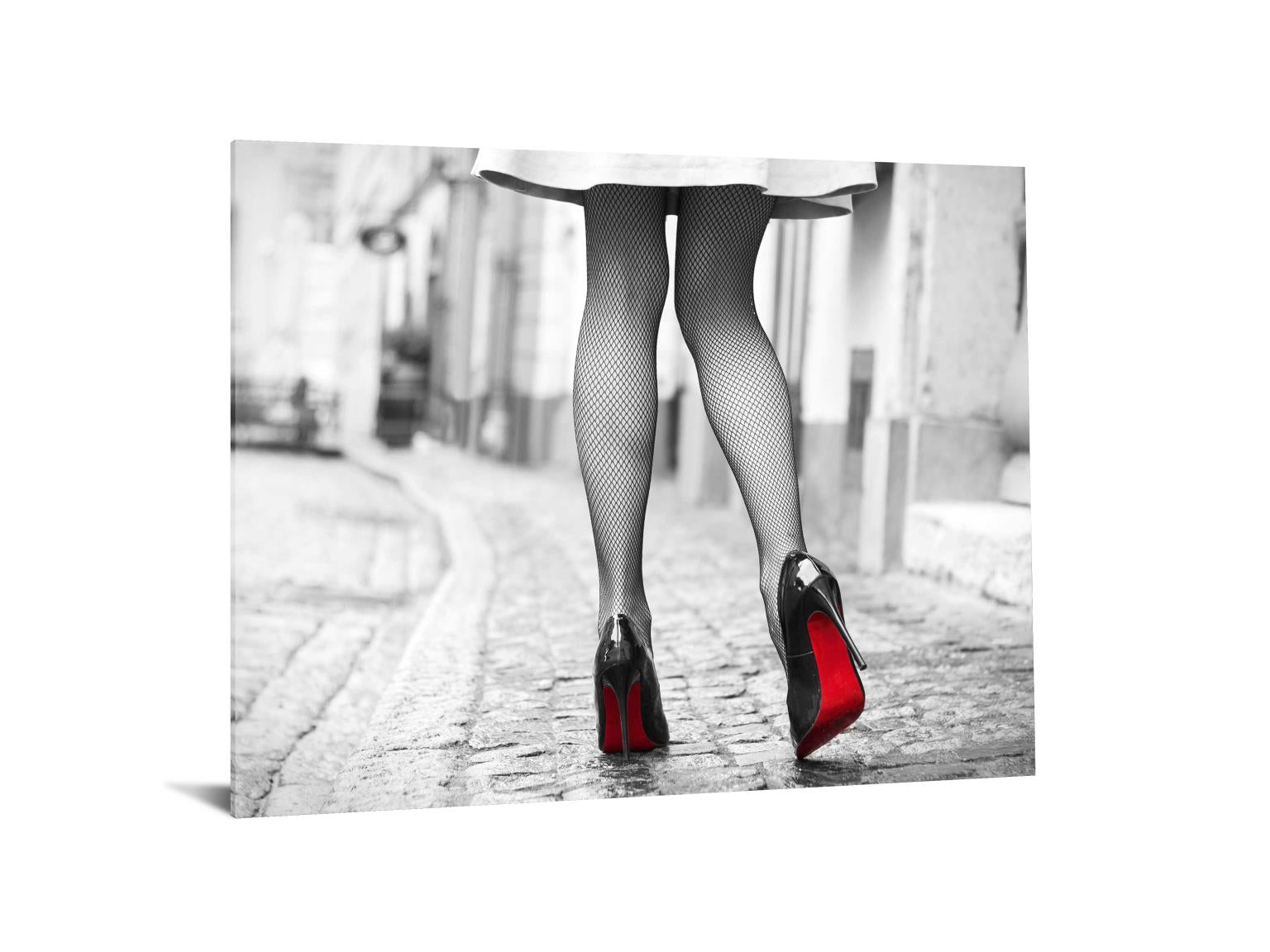 Temp Glass W/Foil - Red Bottom Shoes Tempered Glass