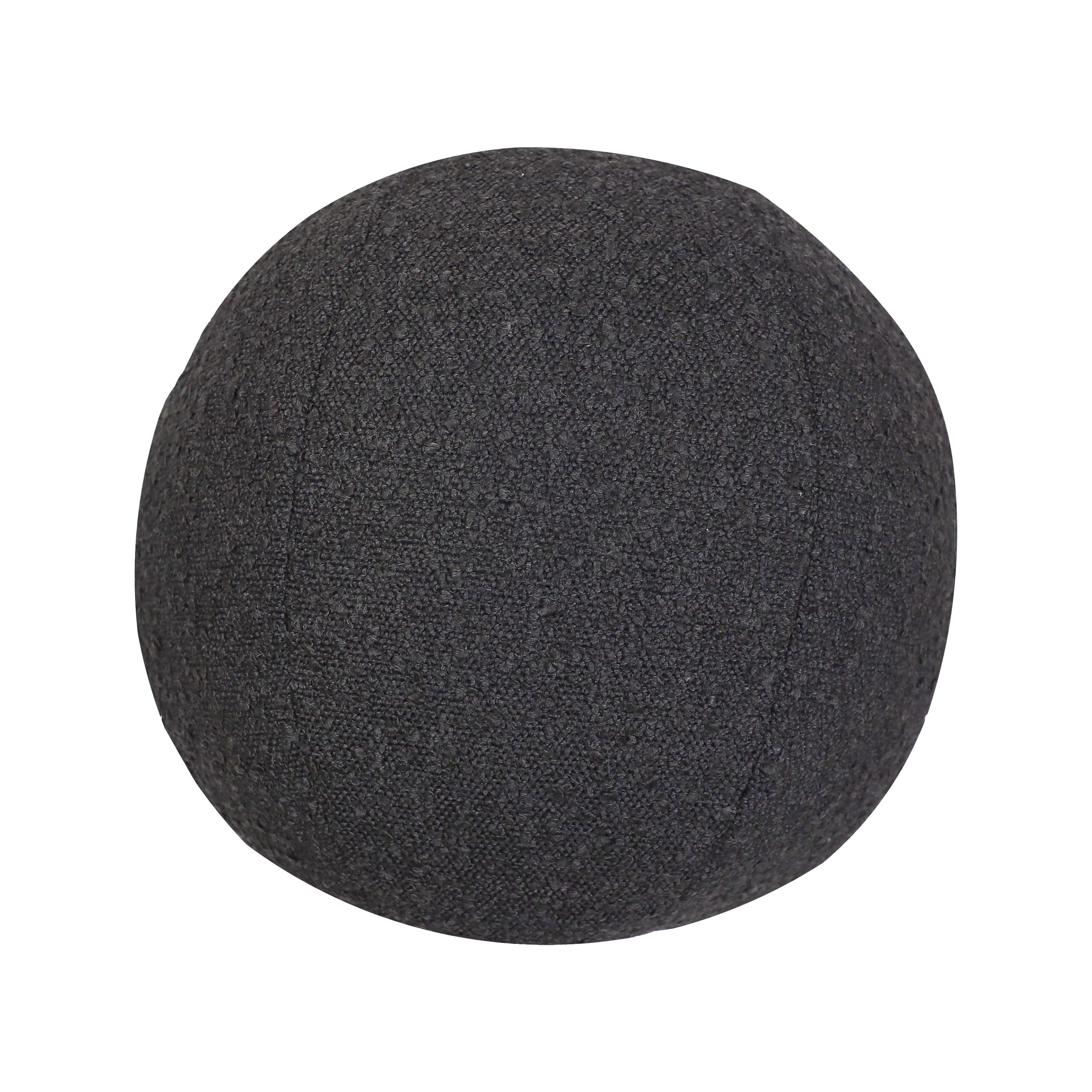 Boba Black Boucle 14" Pillow