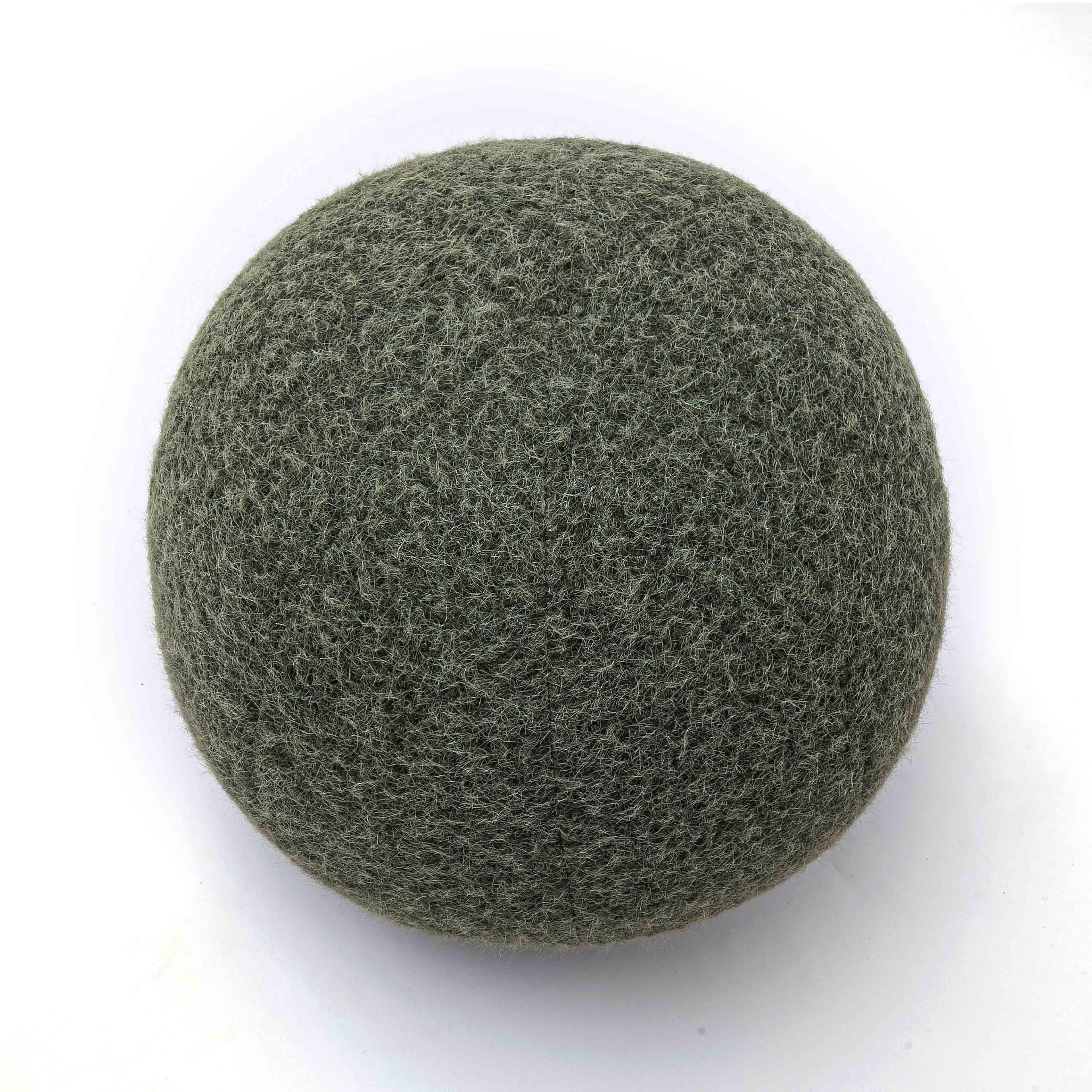 Boba Green Long Mohair 14" Pillow
