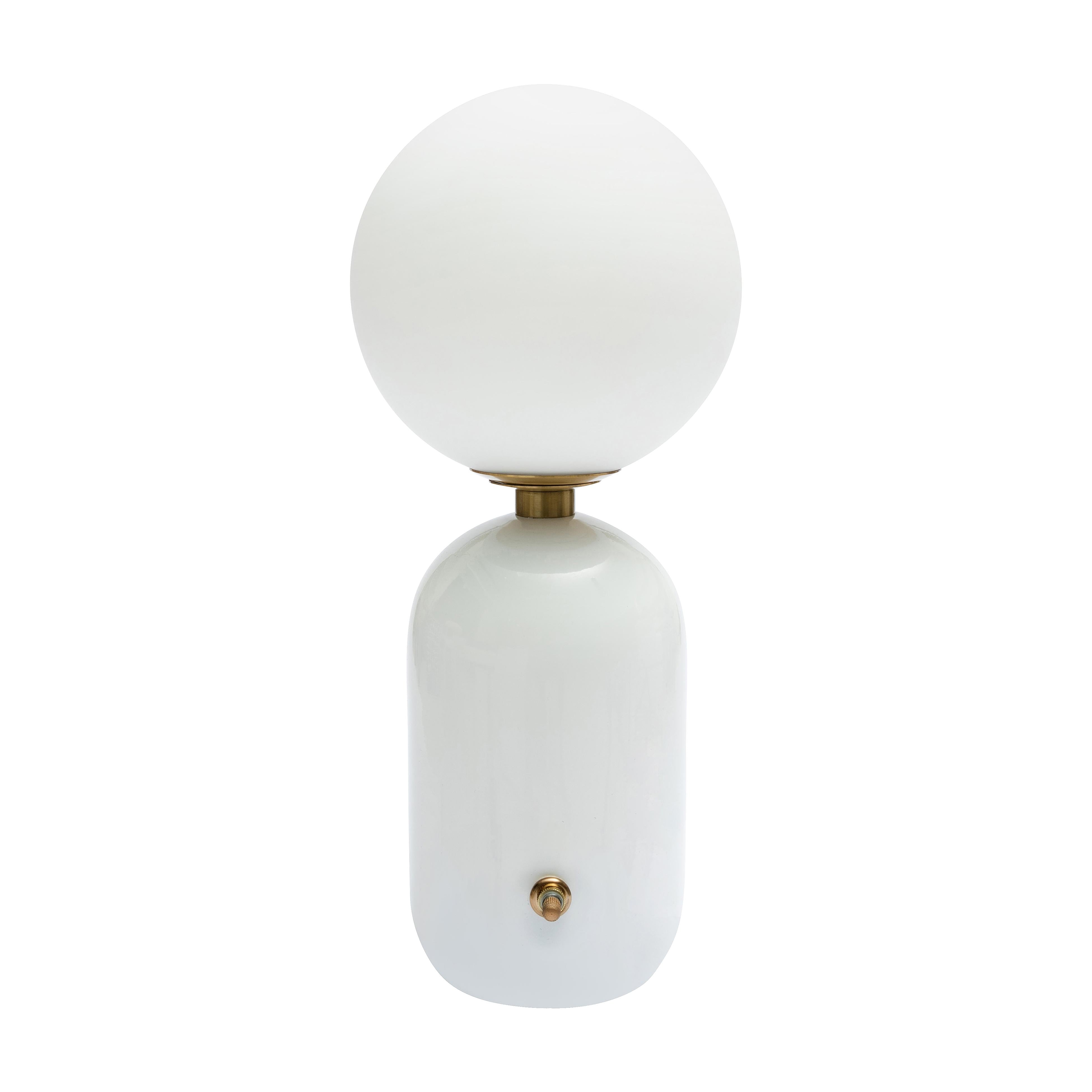 Liza White Table Lamp