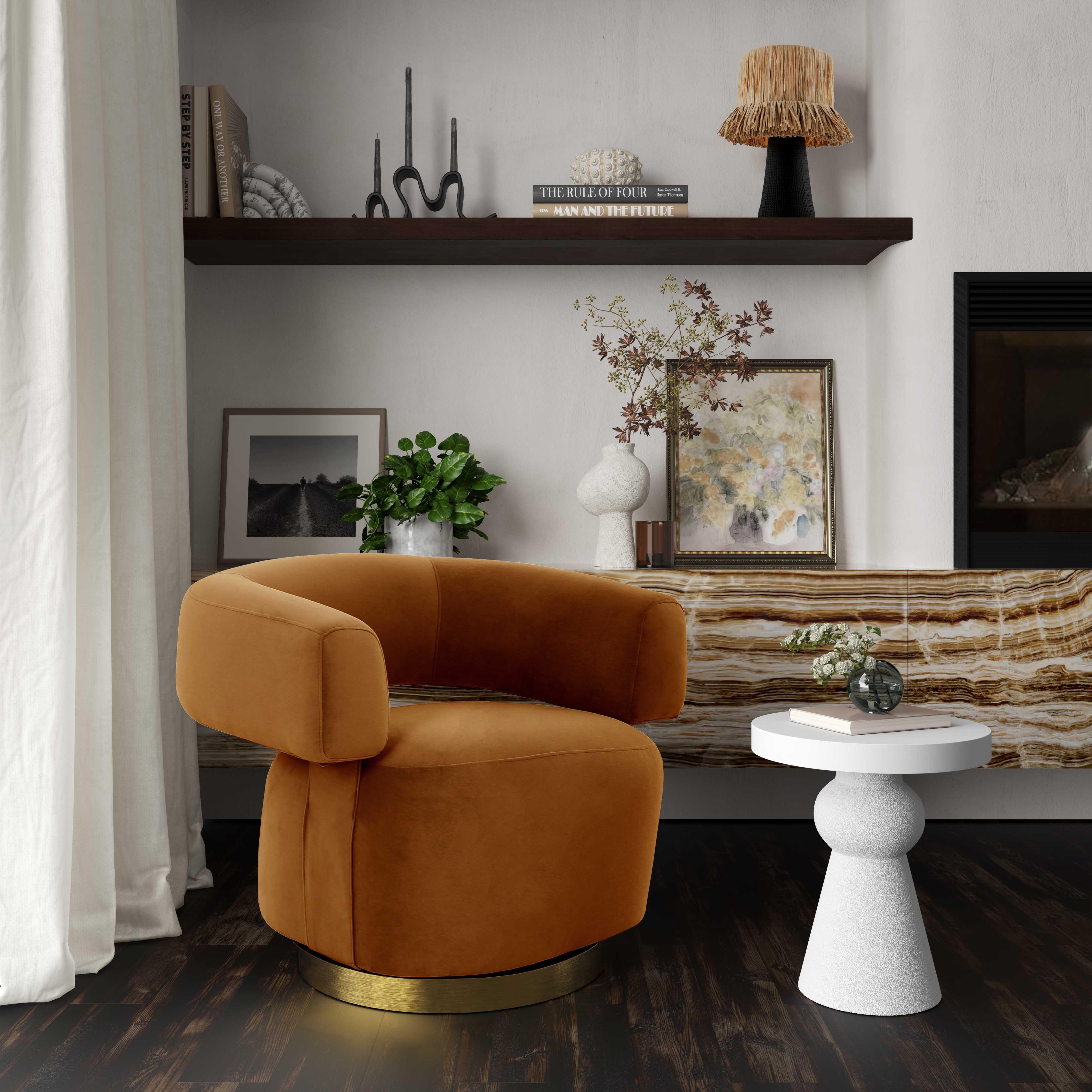 Lupita White Side Table - UK