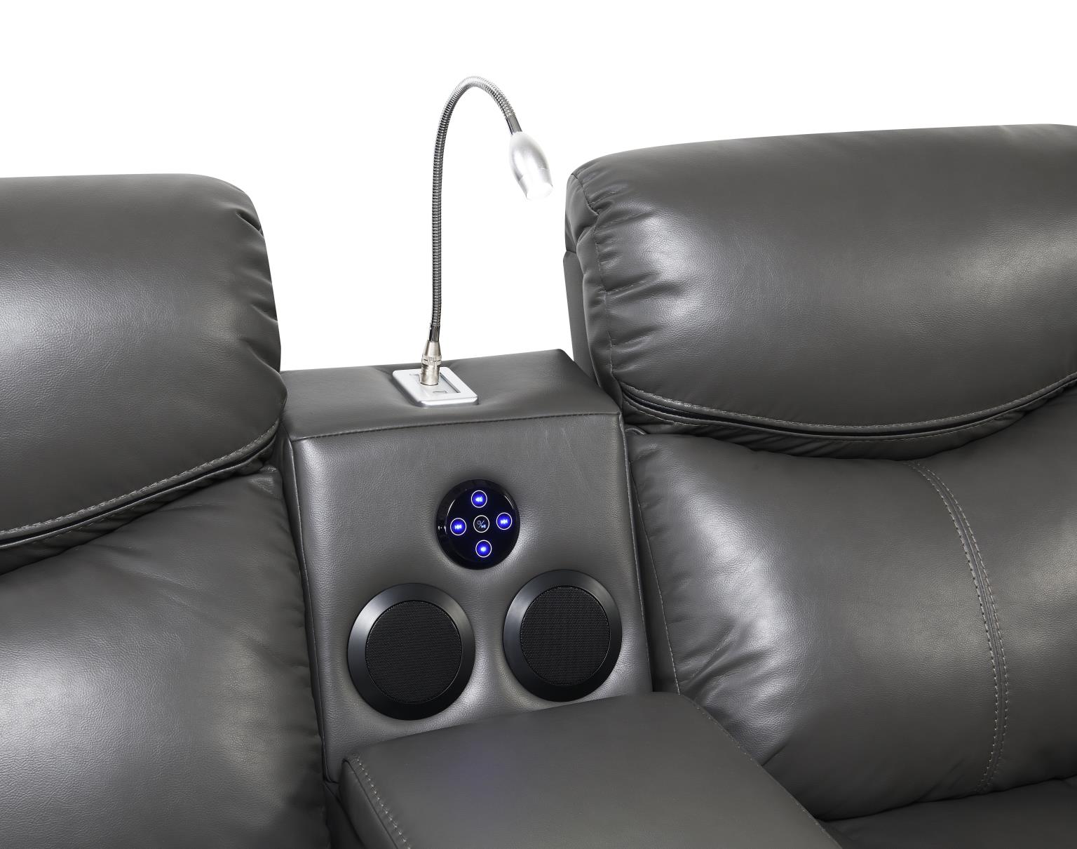 Altari Gray Power Reclining Living Collection