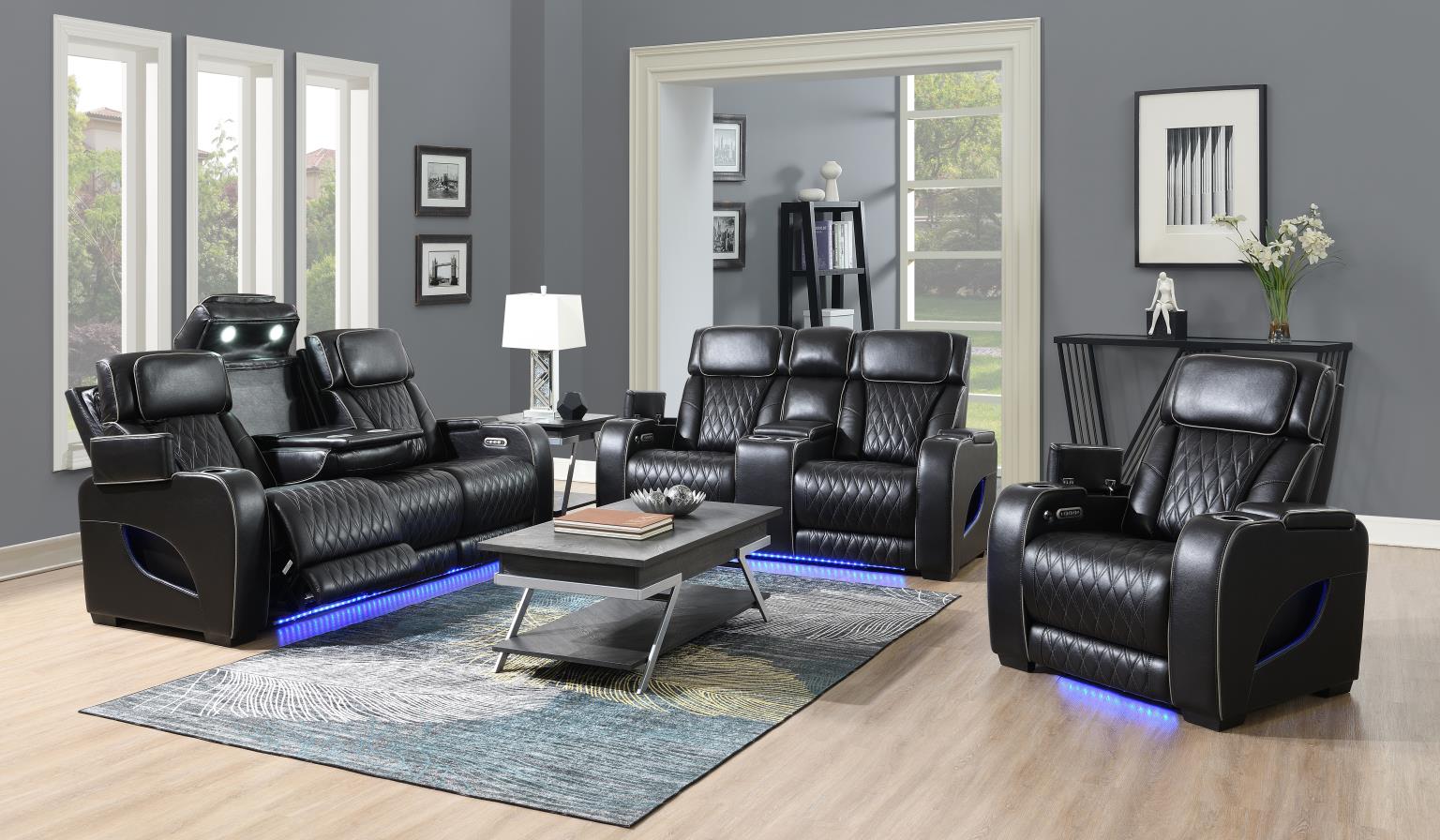 Portia Power Reclining Sofa-Power Reclining Loveseat Living Collection