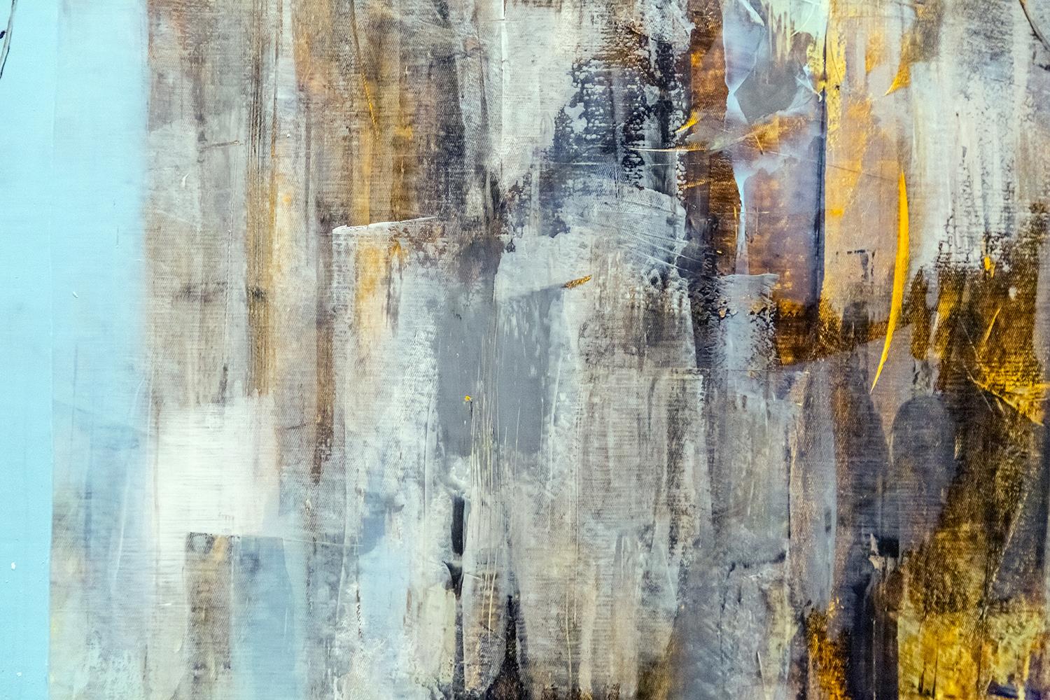 Gallery Wrapped Giclee On Canvas 30% Knife Texture Curated Canvas