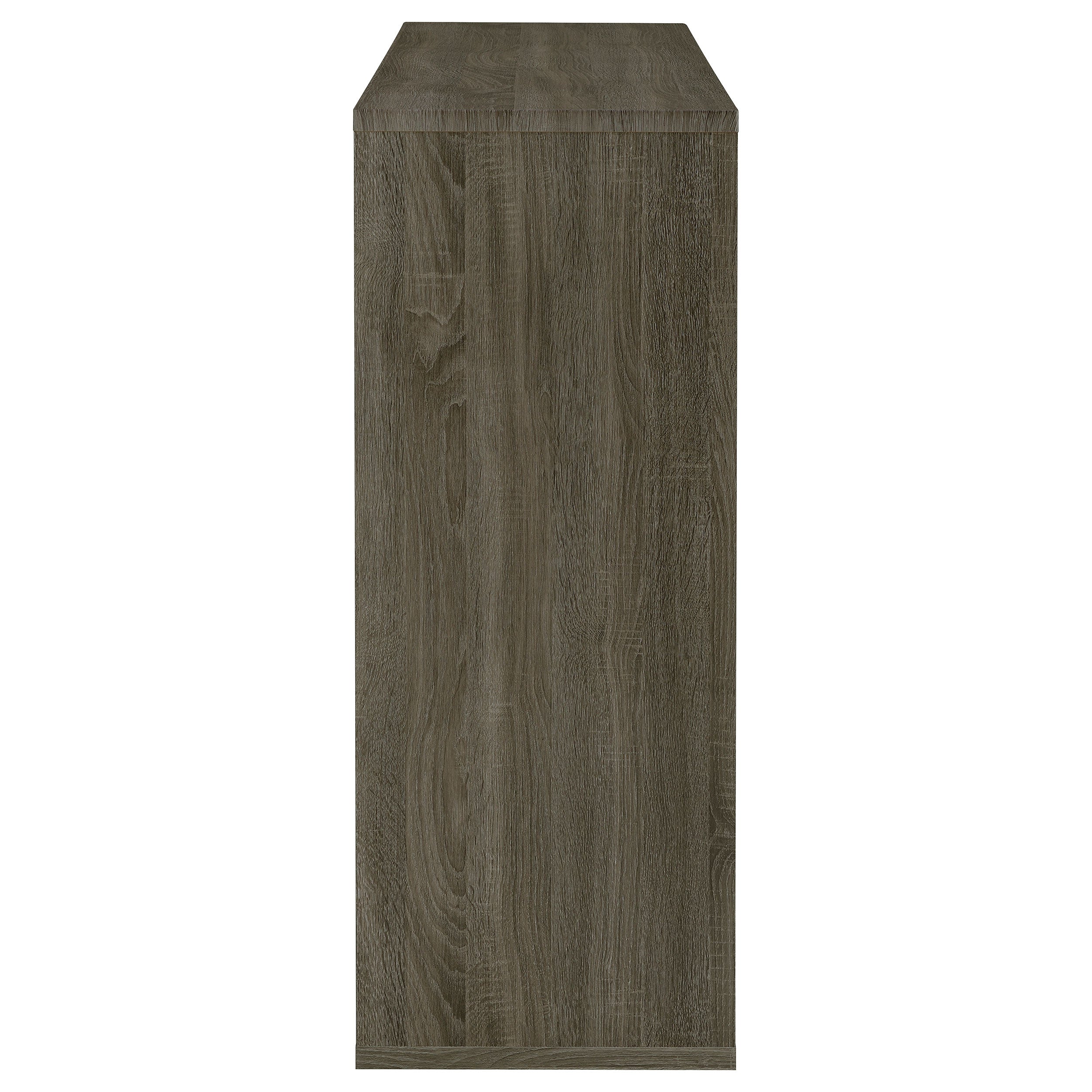 Prescott Rectangular Home Wine Table Black High Gloss