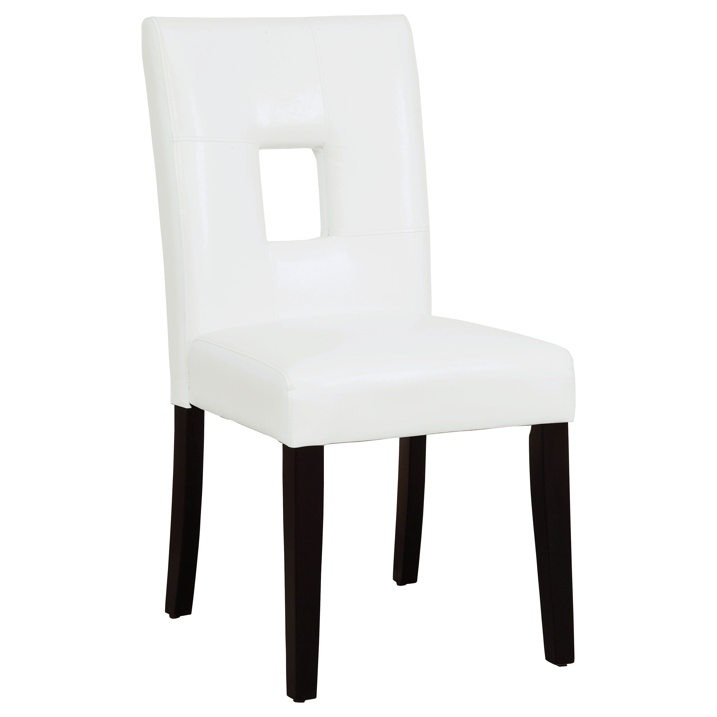 Shannon Upholstered Dining Side Chair Black (Set of 2)
