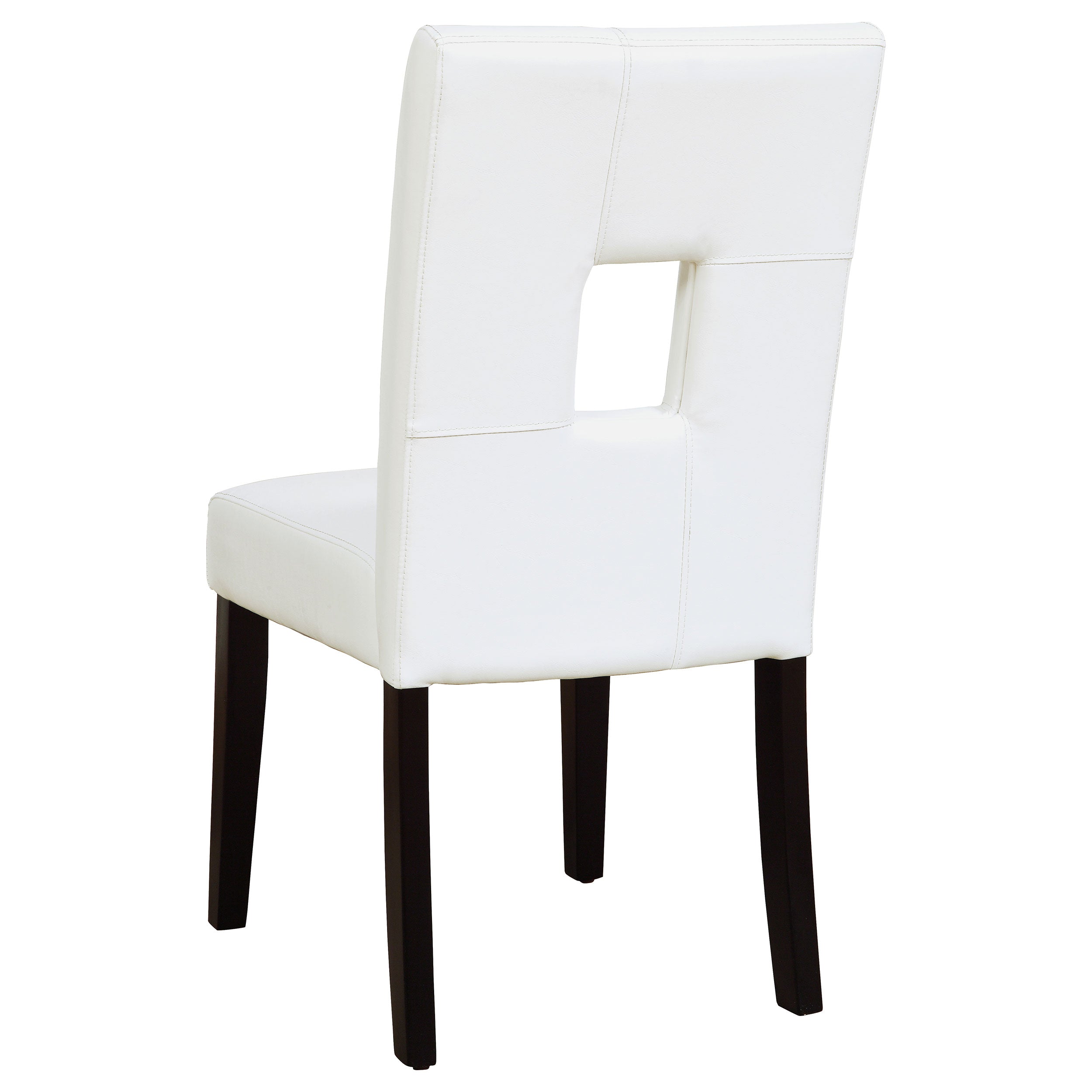Shannon Upholstered Dining Side Chair Black (Set of 2)