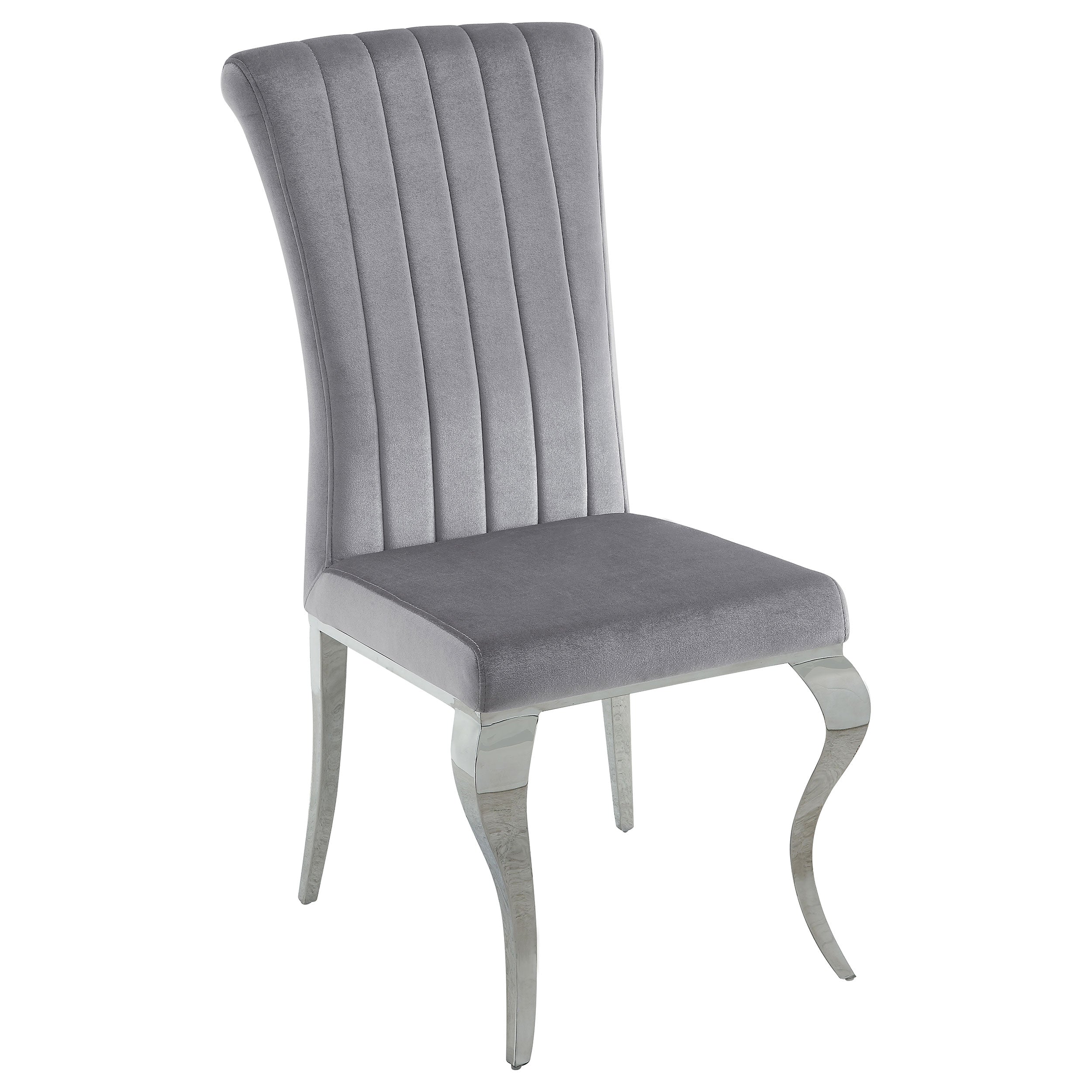 Betty Velvet Upholstered Dining Chair Ink Blue (Set of 4)