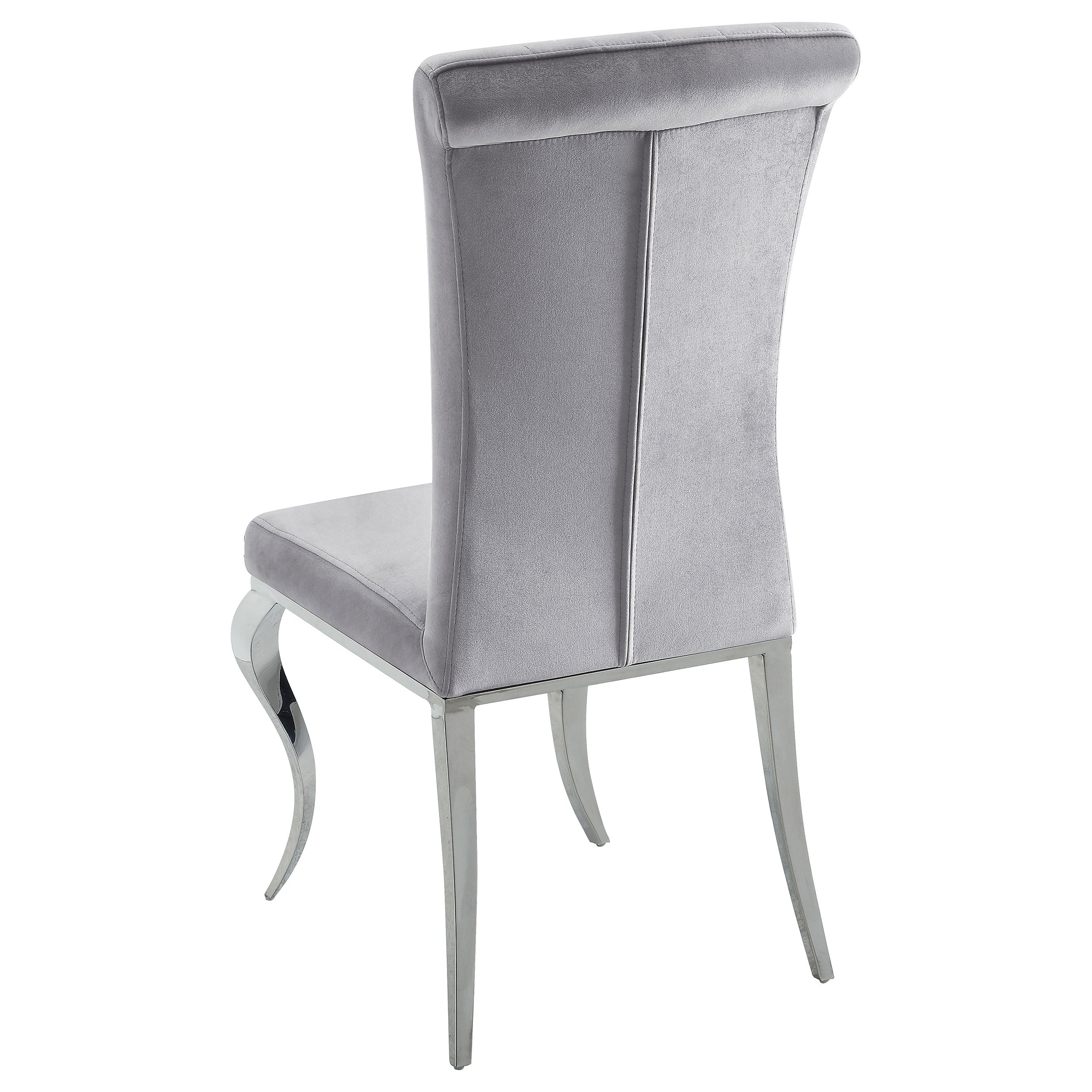 Betty Velvet Upholstered Dining Chair Ink Blue (Set of 4)