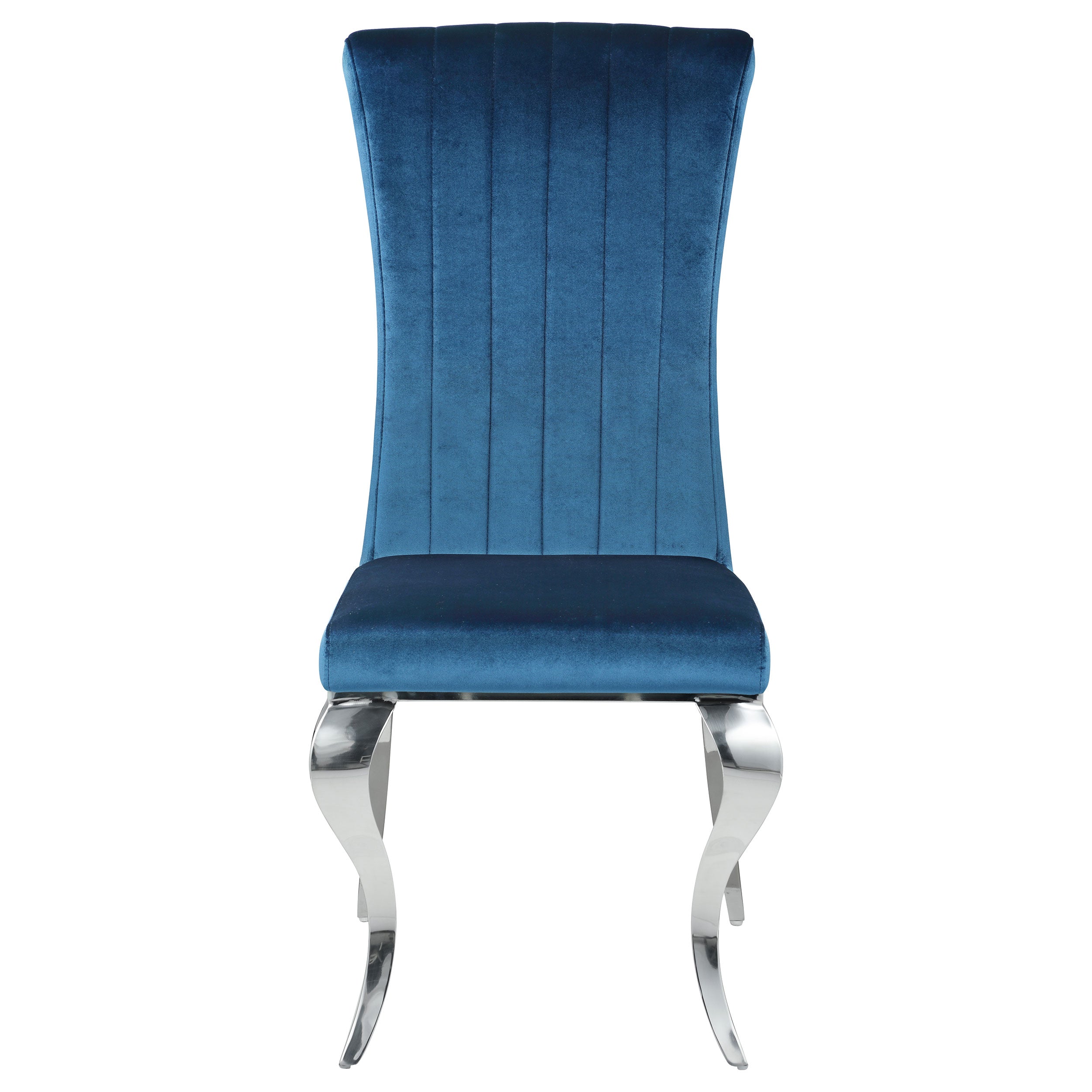 Betty Velvet Upholstered Dining Chair Ink Blue (Set of 4)
