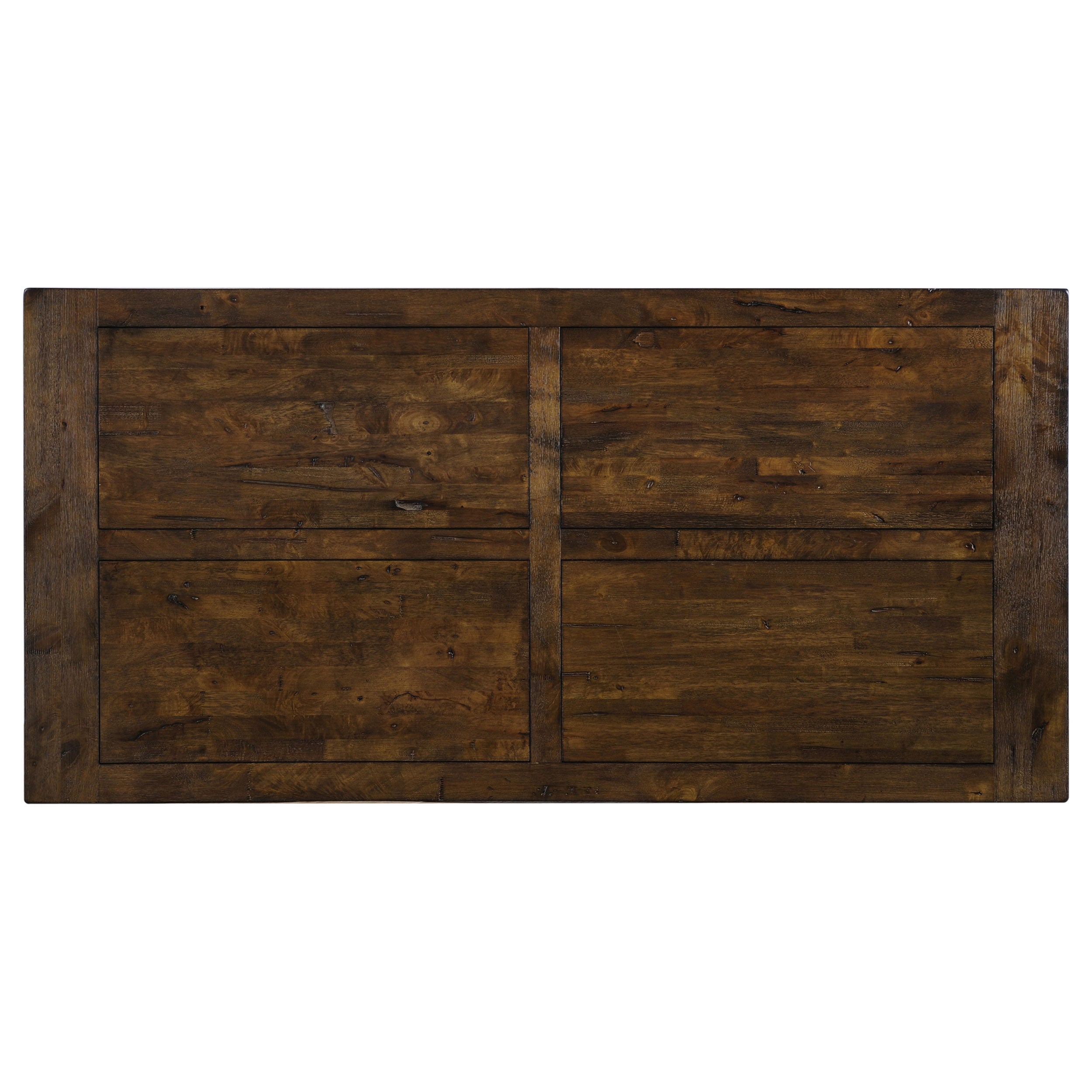 Coleman 84-inch Counter Height Dining Table Golden Brown