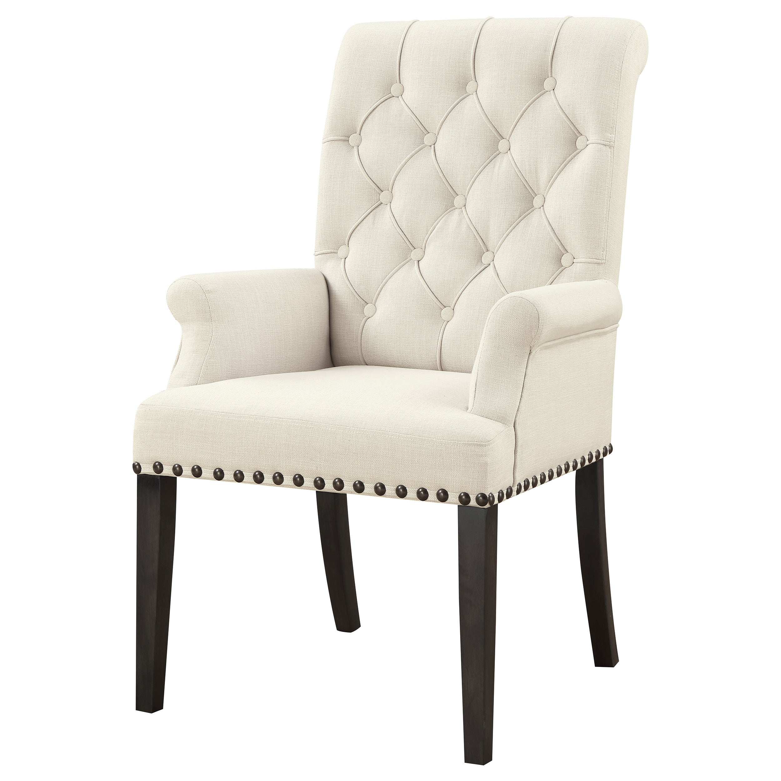 Alana Fabric Upholstered Dining Arm Chair