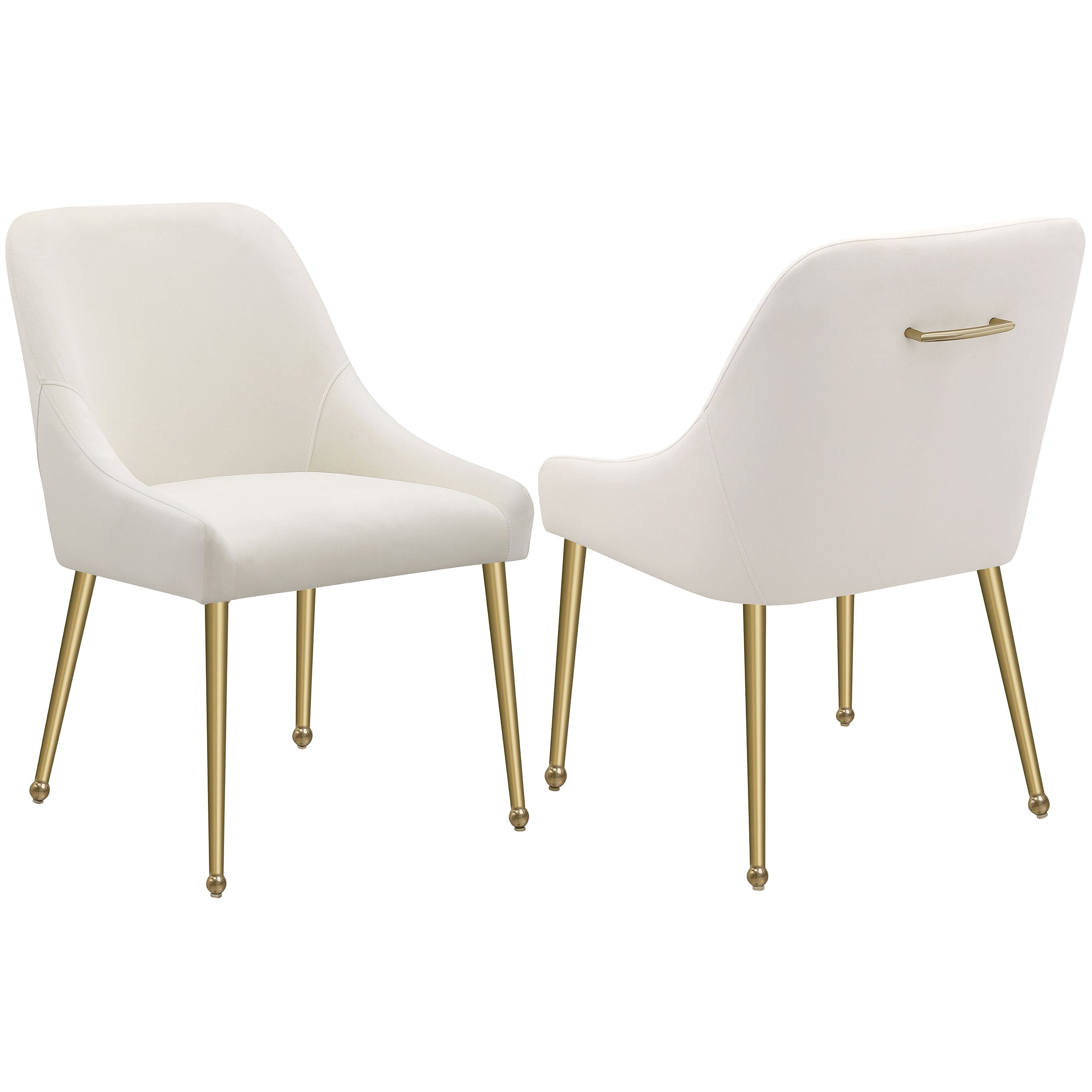 Mayette Upholstered Dining Side Chair Blue (Set of 2)
