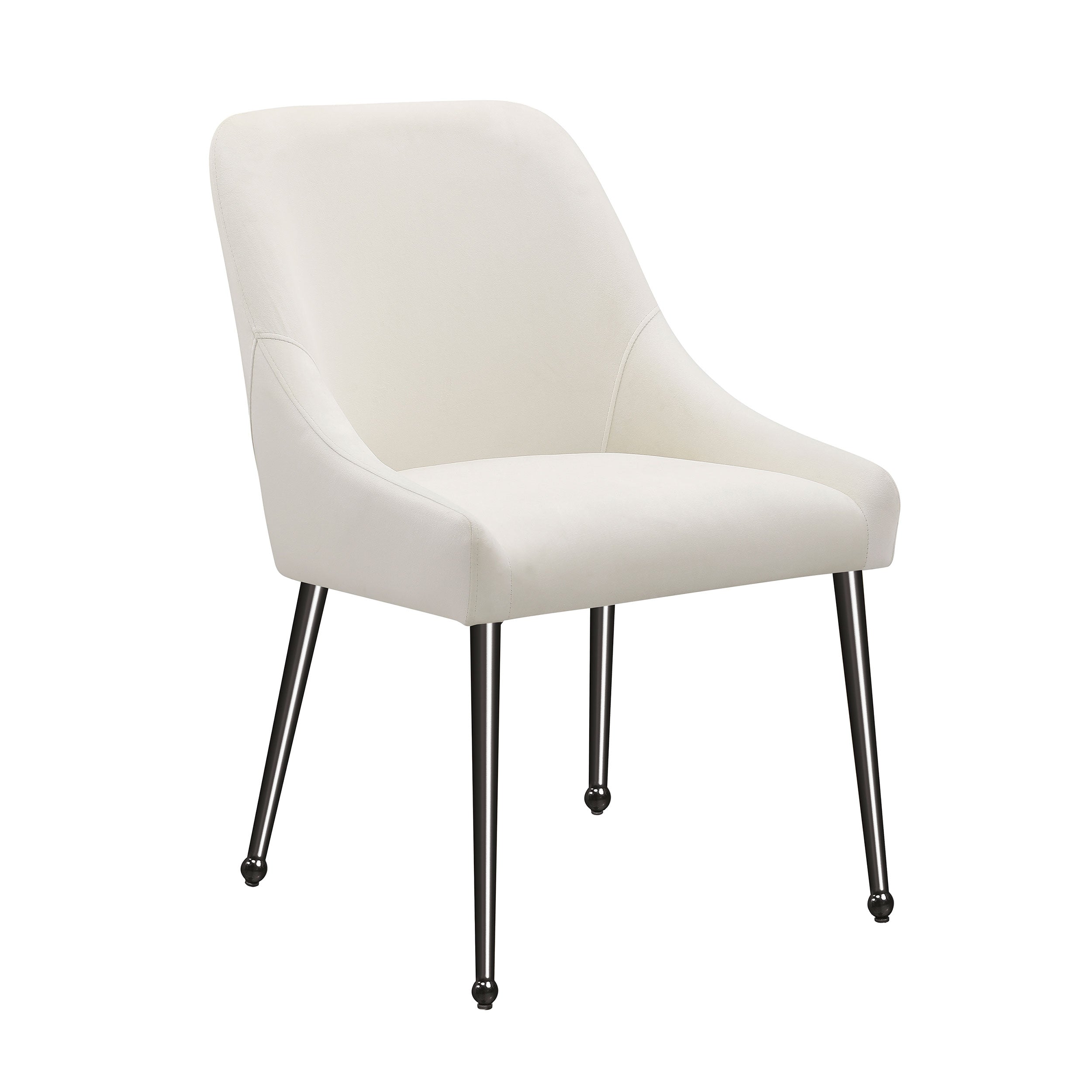 Mayette Upholstered Dining Side Chair Blue (Set of 2)
