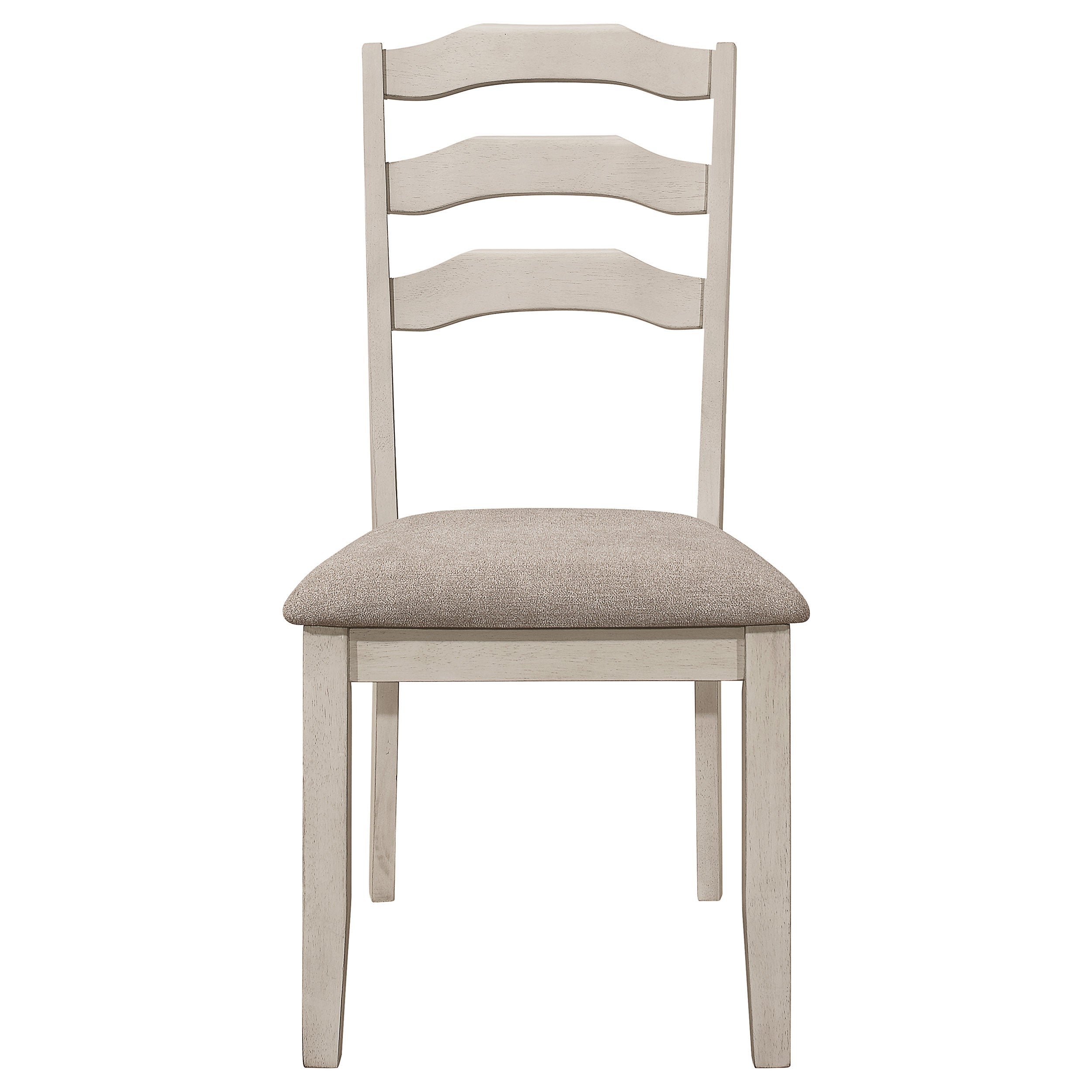 Ronnie  Rectangular Dining Table Set Rustic Cream