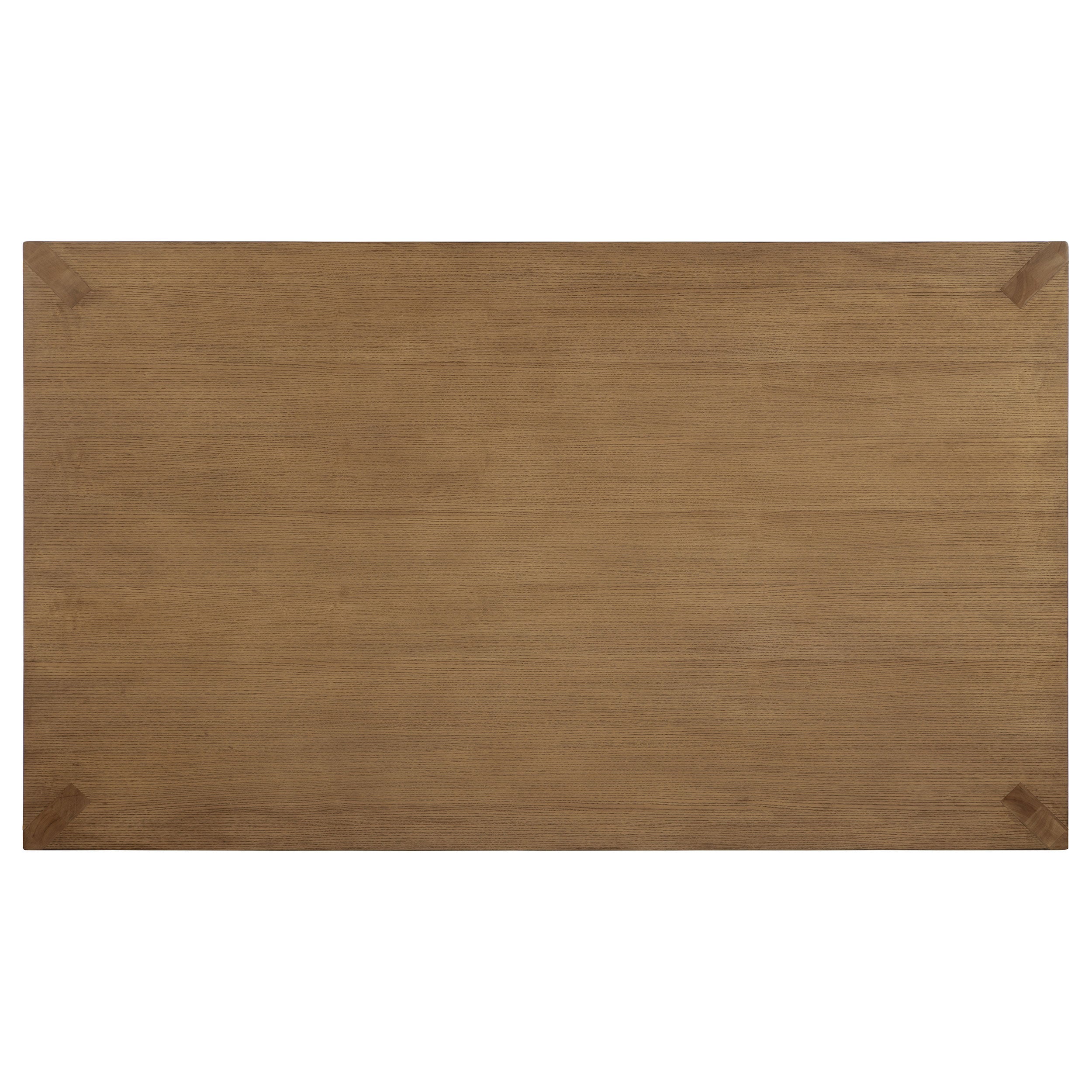 Bruner  72-inch Rectangular Dining Set Natural Brown