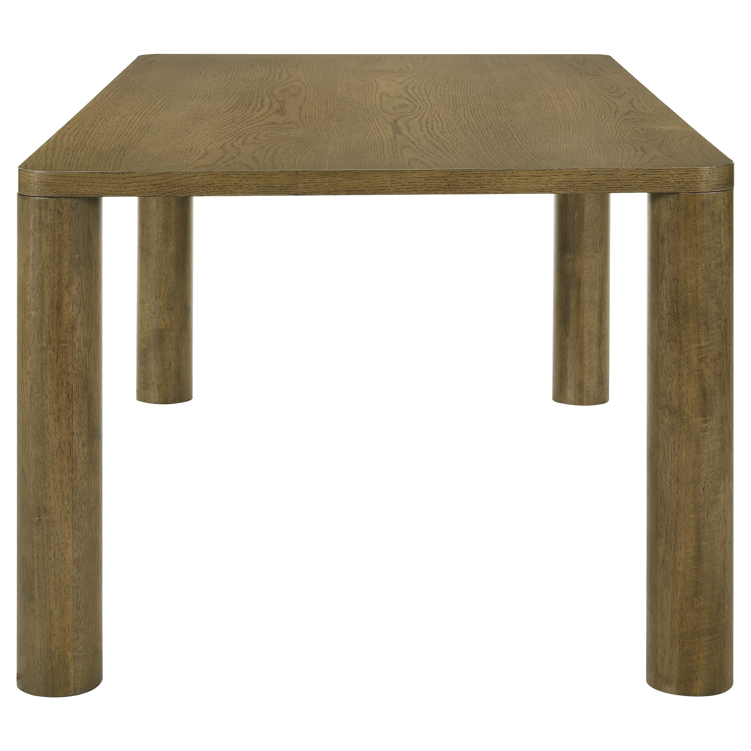 Castlewood  71-inch Rectangular Dining Set Brown Oak