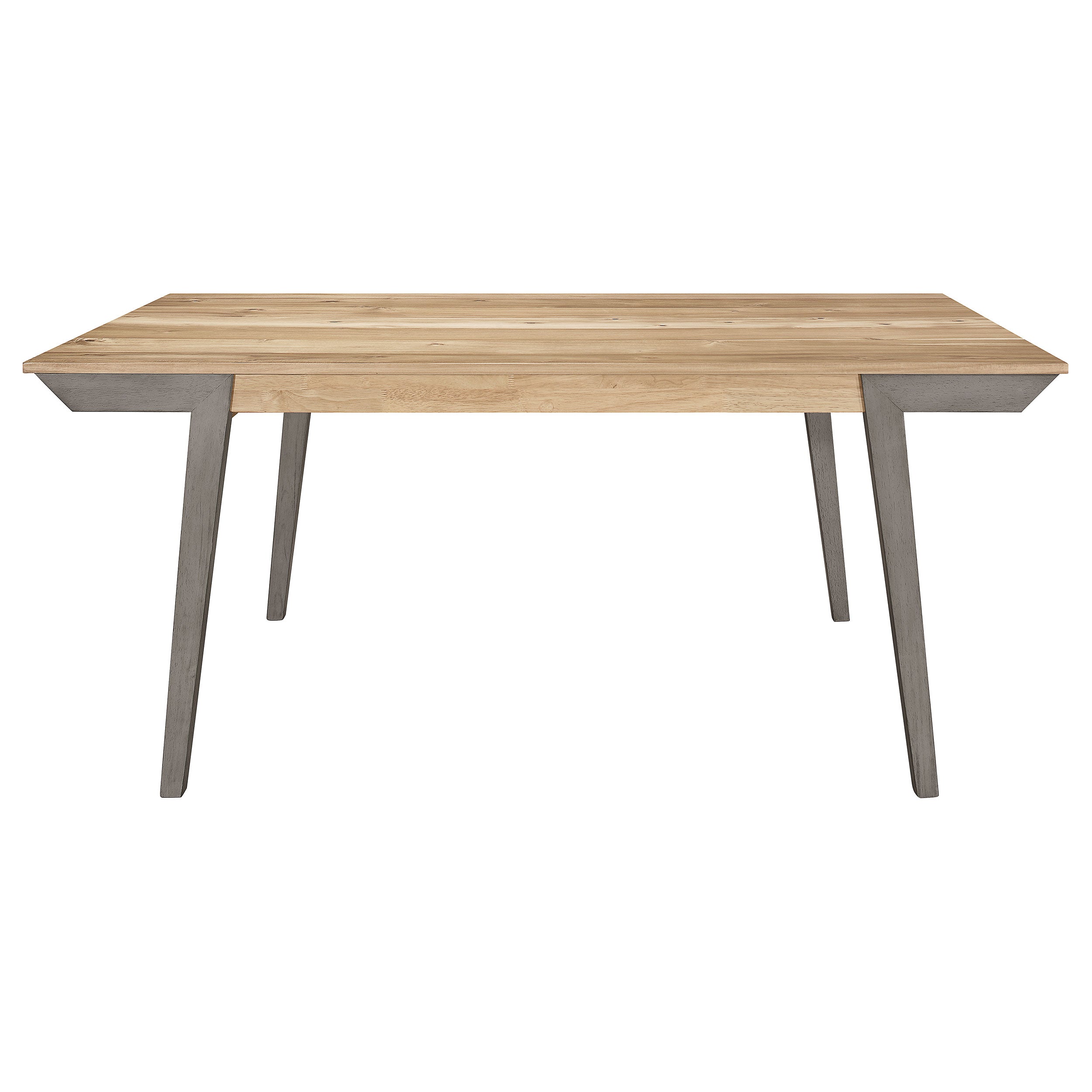Nogales  Rectangular Dining Table Set Coastal Grey