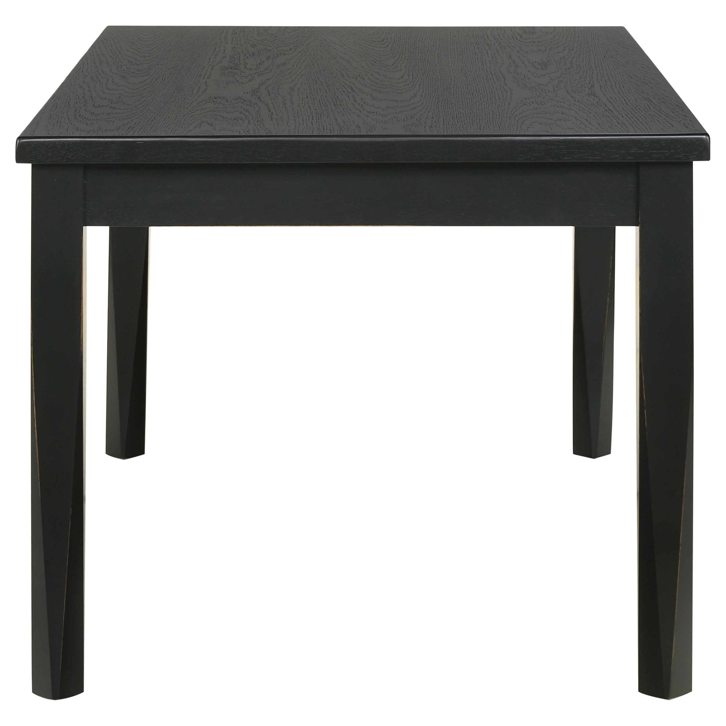 Appleton Rectangular Dining Set Distressed White