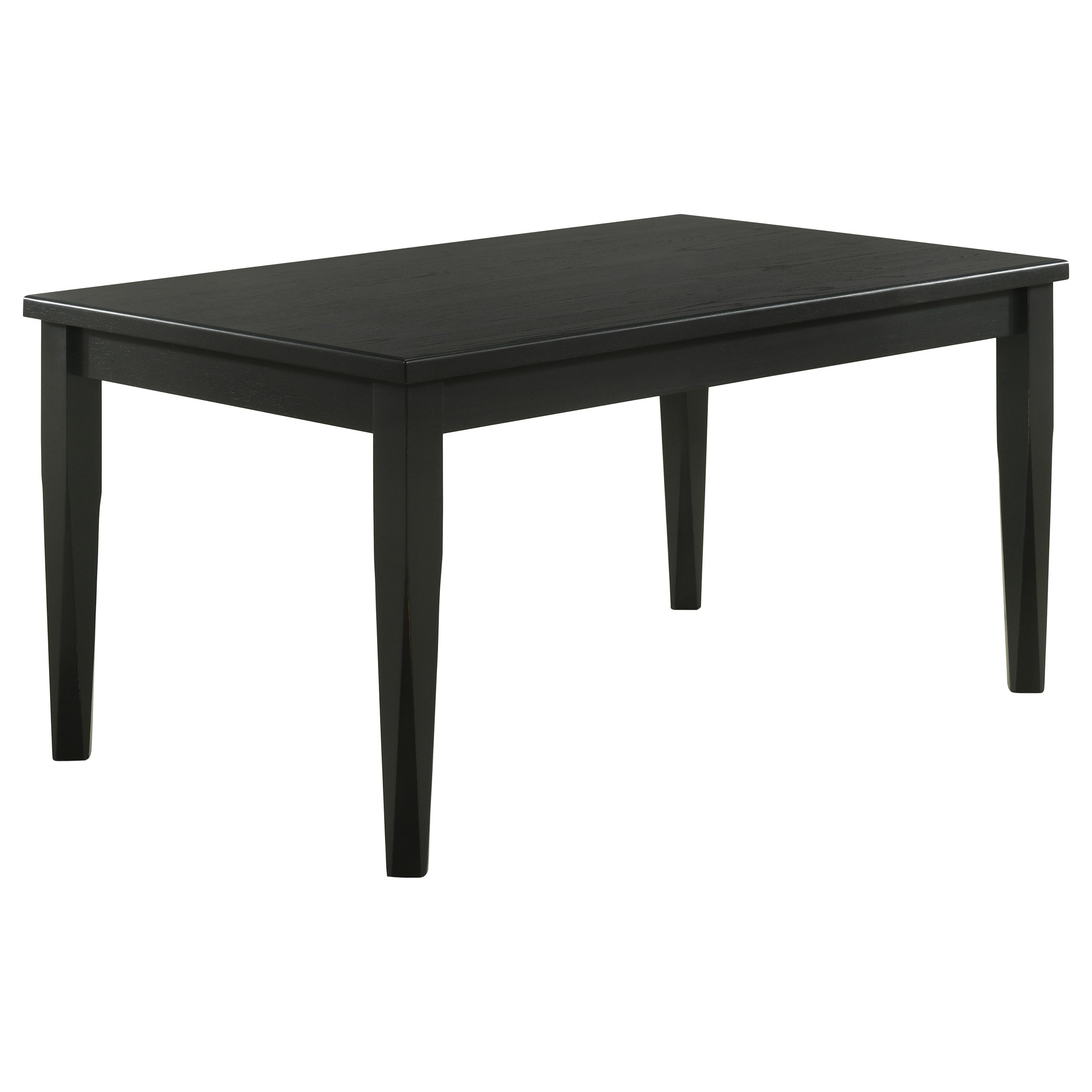 Appleton Rectangular 59-inch Dining Table Brown Brushed